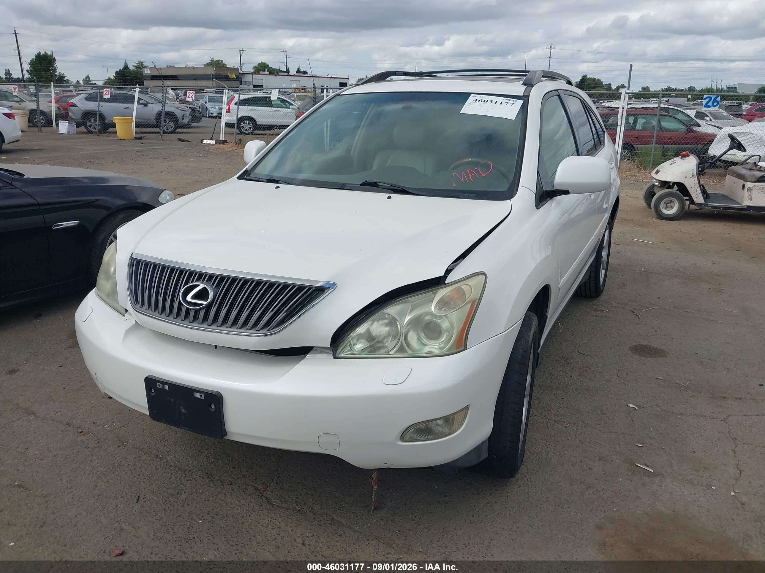 2006 Lexus Rx 330   Белый vin: JTJGA31U560063258