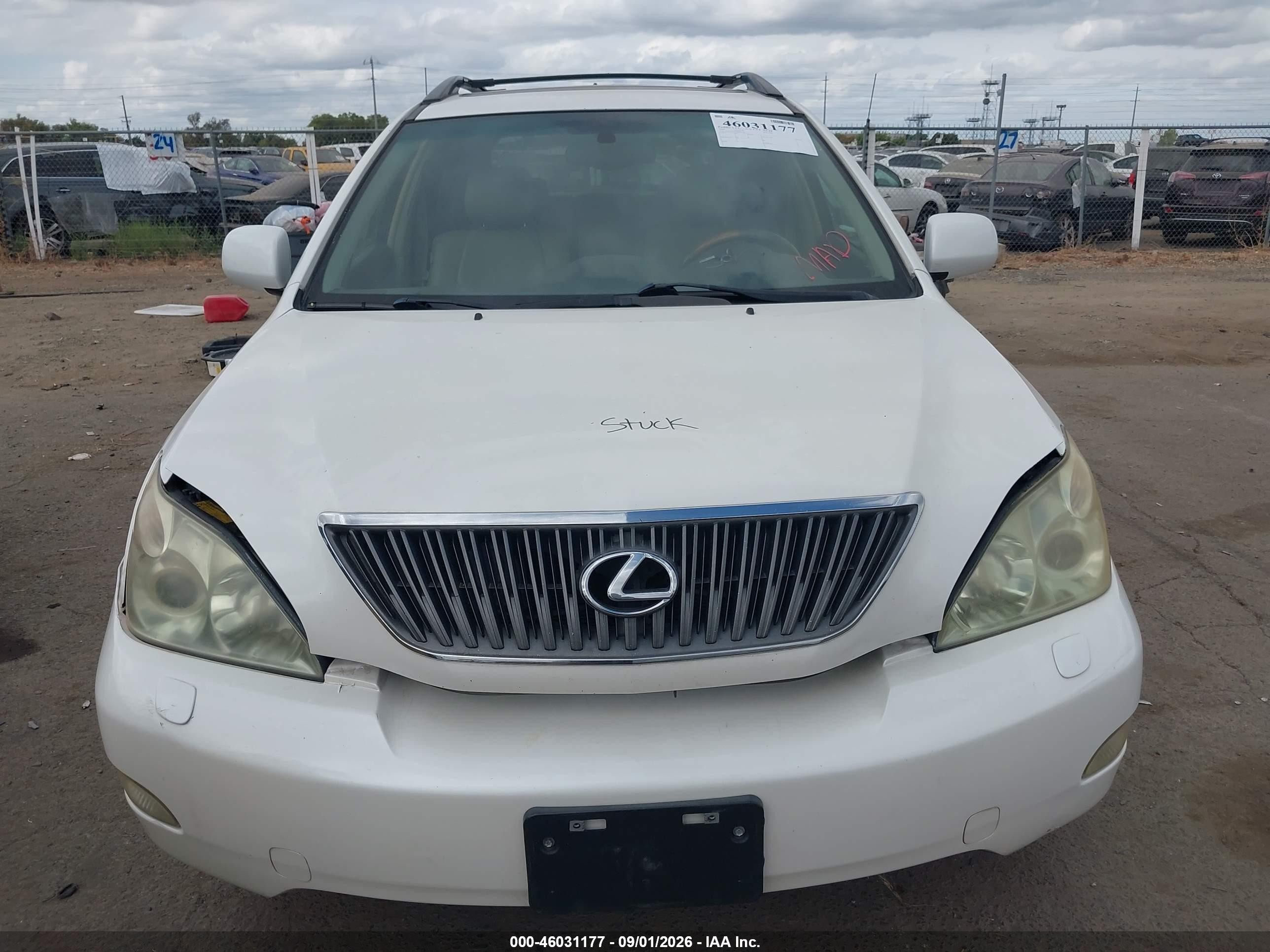 2006 Lexus Rx 330   Белый vin: JTJGA31U560063258