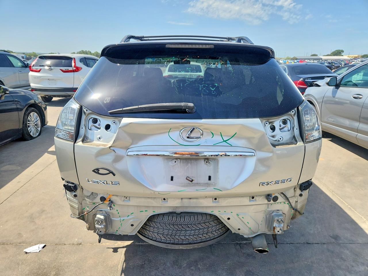 2004 Lexus Rx 330 Серебряный vin: JTJGA31U640002143