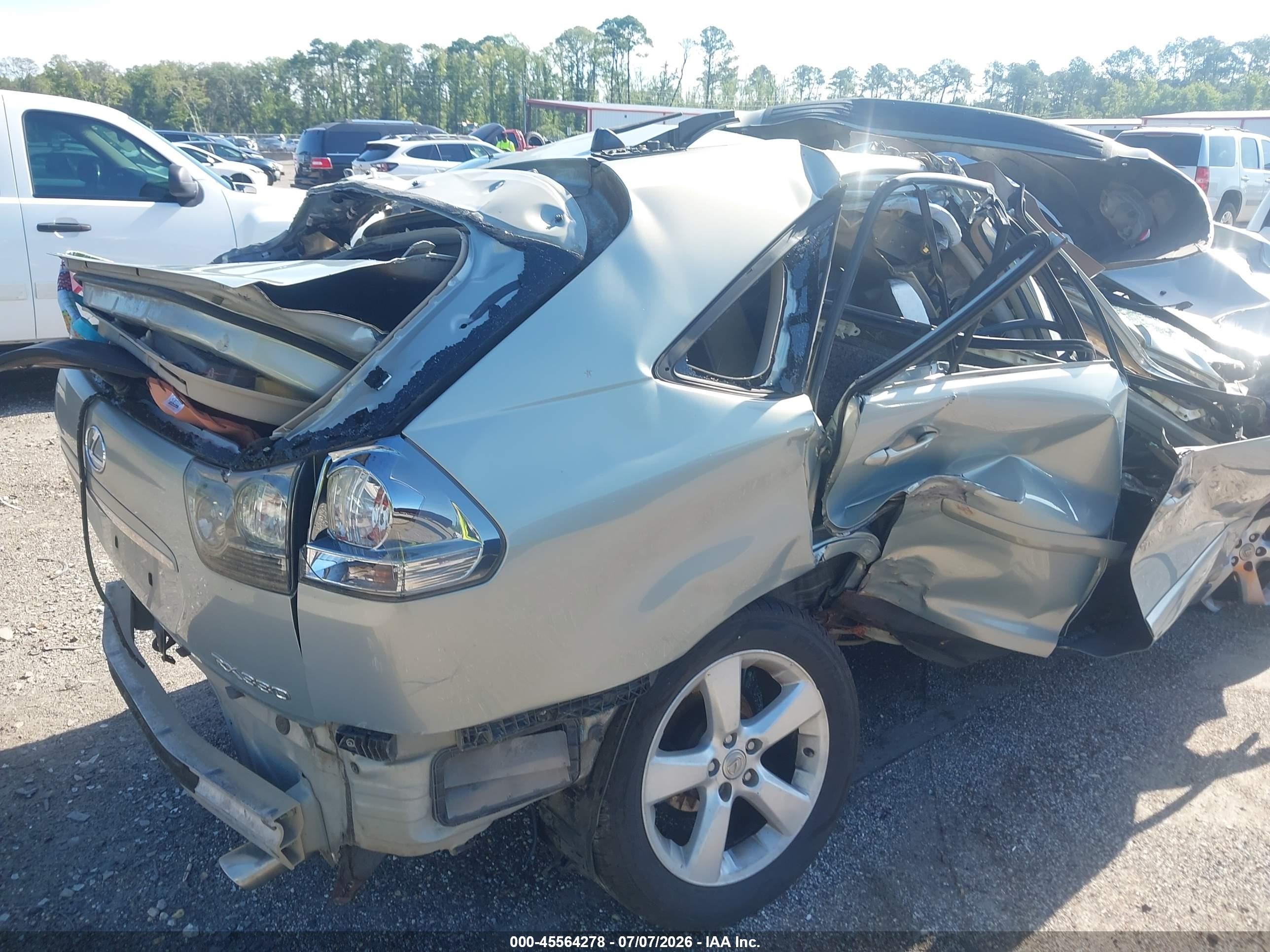 2004 Lexus Rx 330   Gray vin: JTJGA31U640013045