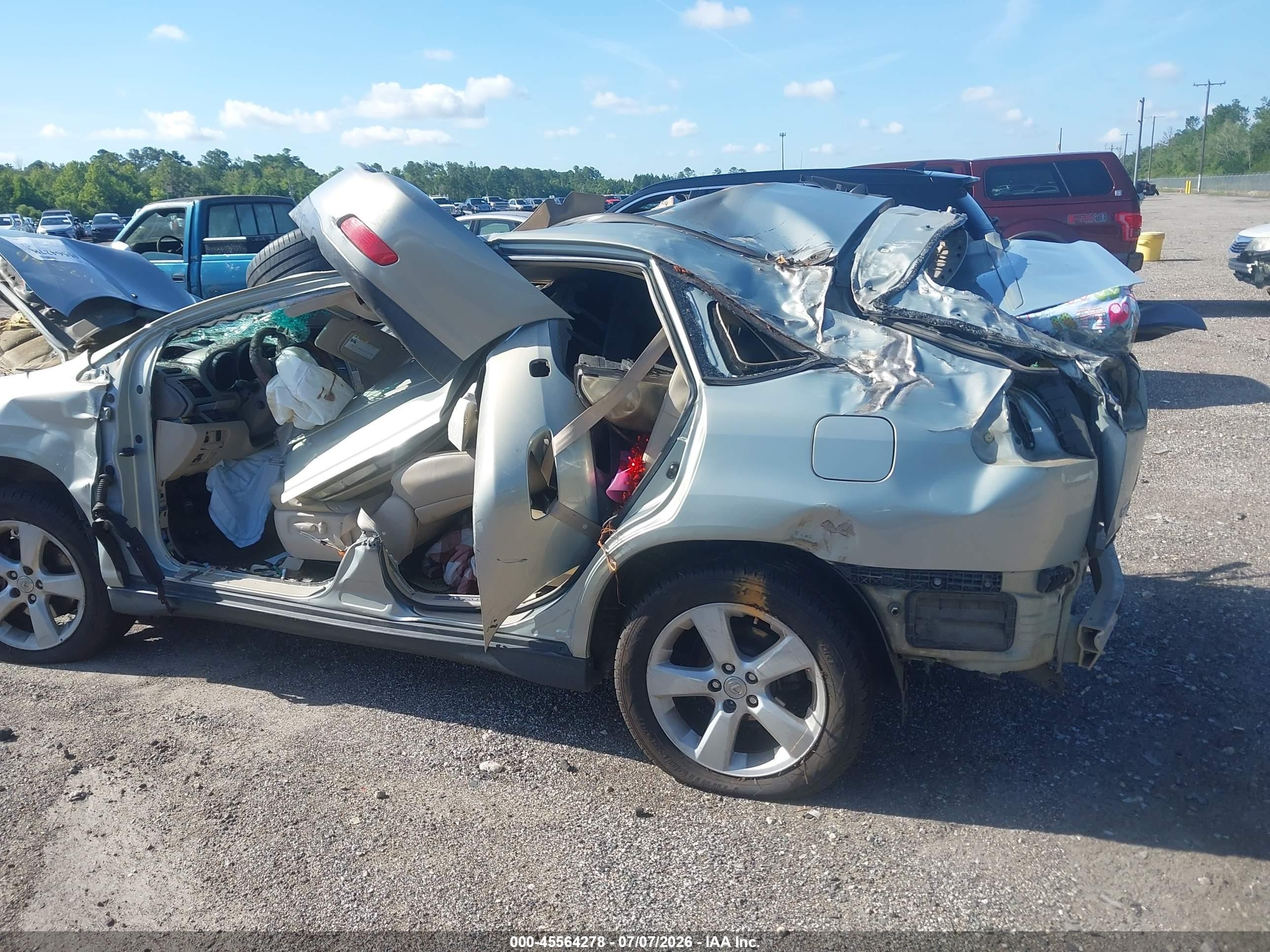 2004 Lexus Rx 330   Gray vin: JTJGA31U640013045