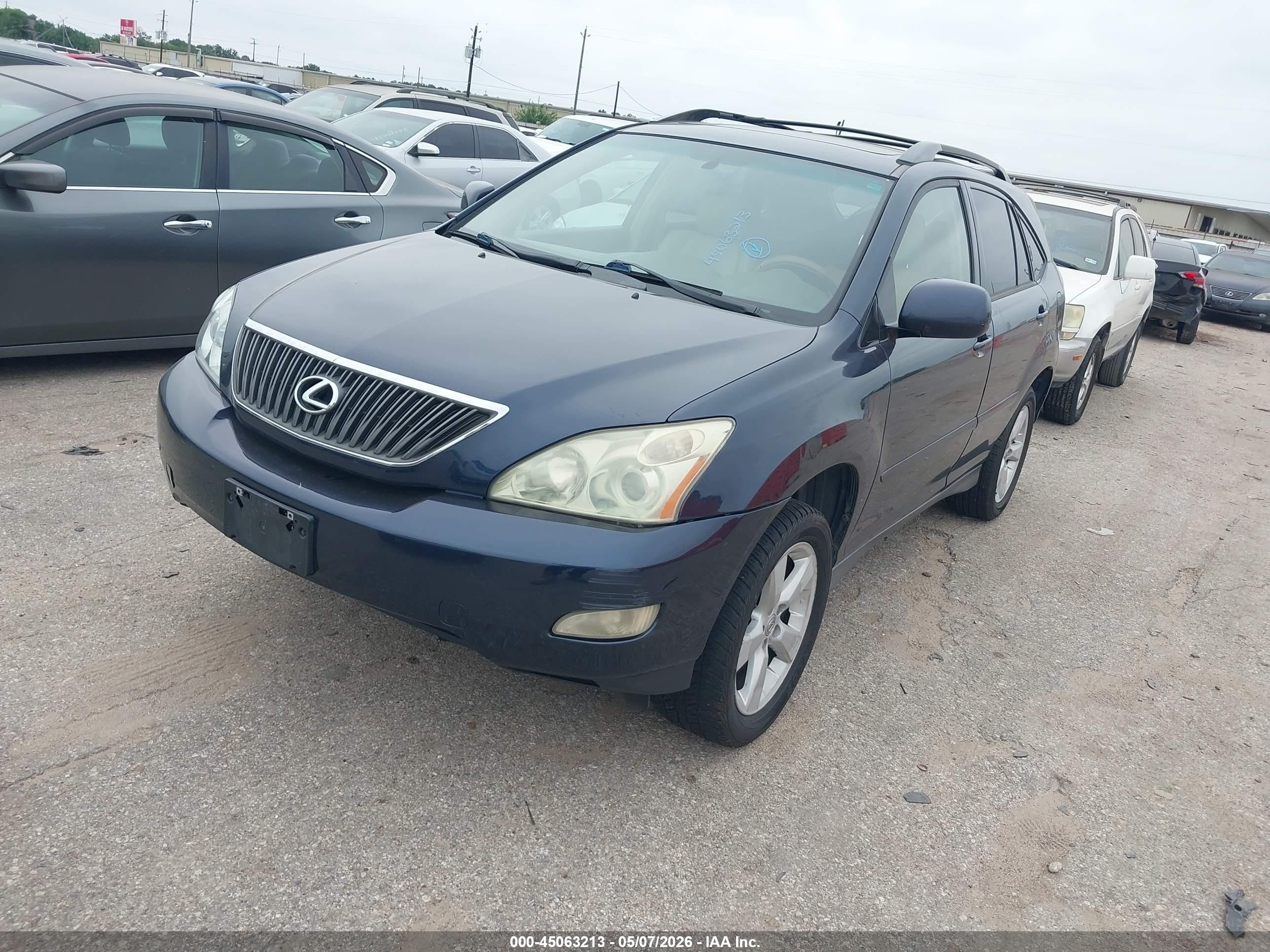 2004 Lexus Rx 330   Blue vin: JTJGA31U640018018