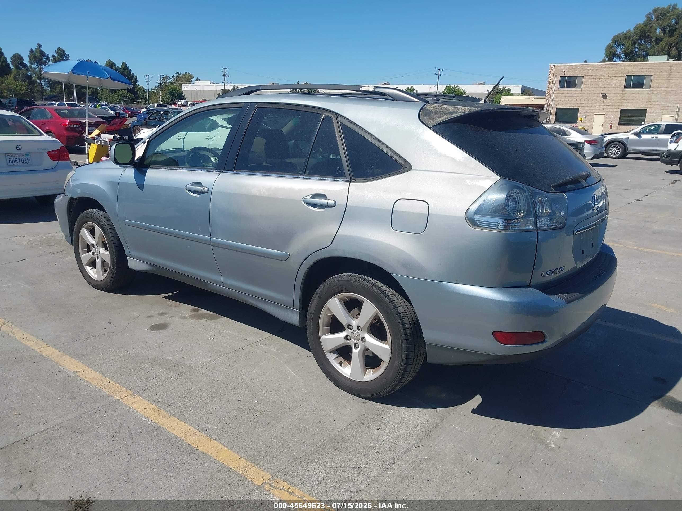 2004 Lexus Rx 330   Blue vin: JTJGA31U640041055