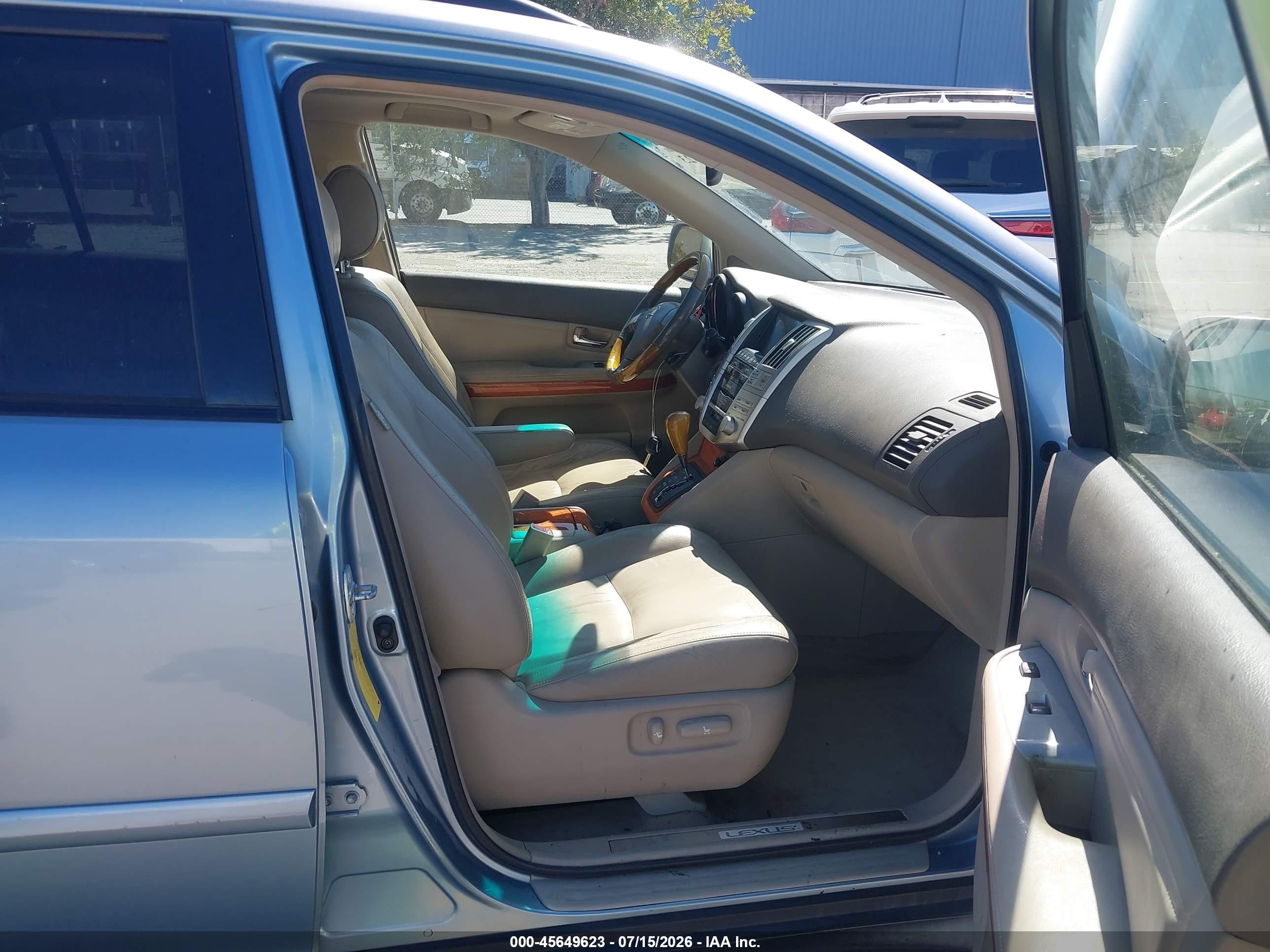 2004 Lexus Rx 330   Blue vin: JTJGA31U640041055