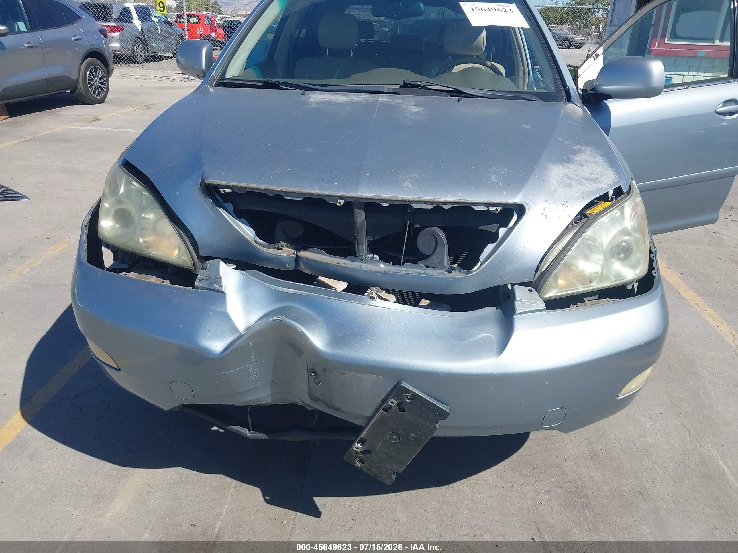 2004 Lexus Rx 330   Blue vin: JTJGA31U640041055