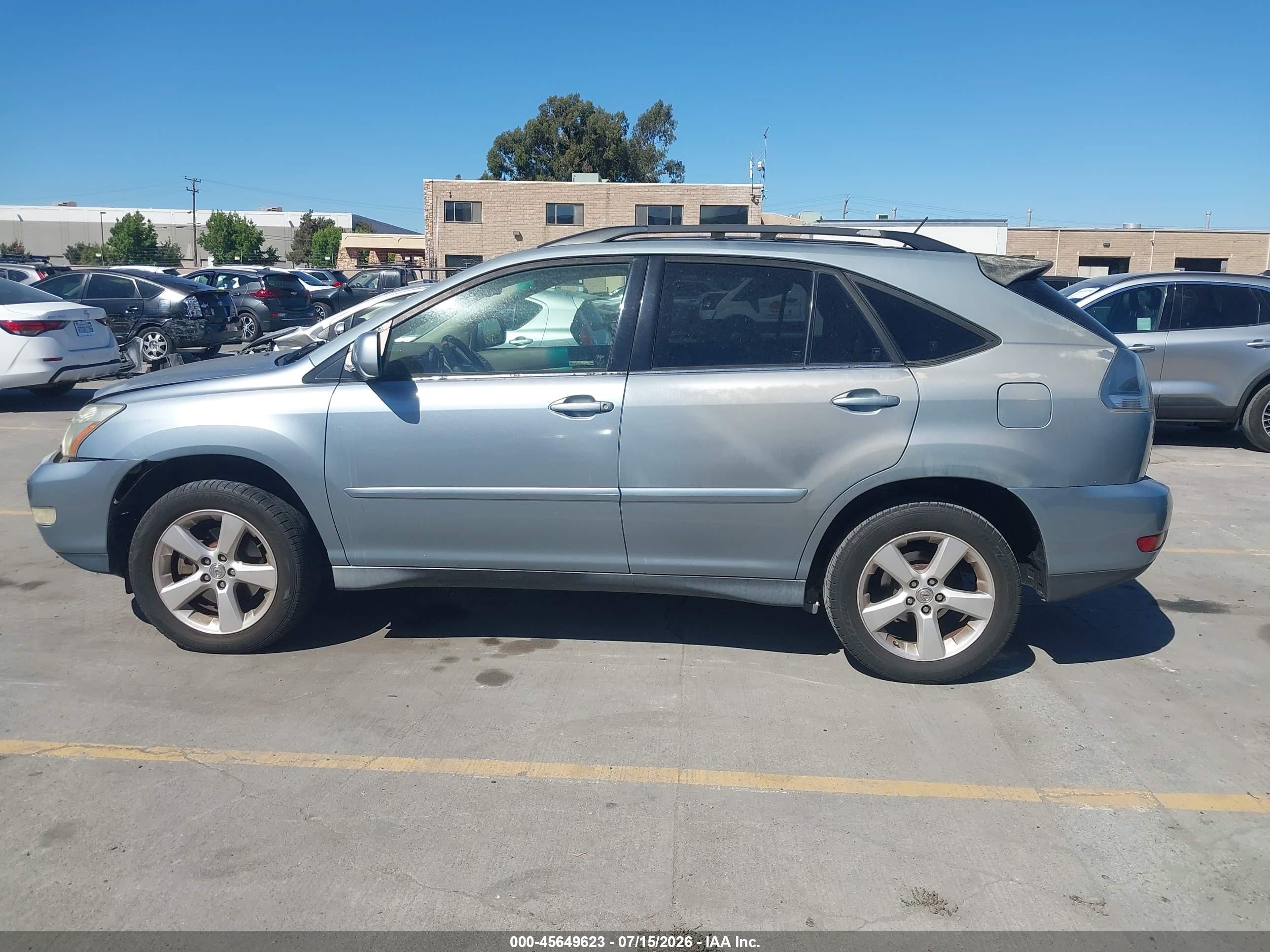 2004 Lexus Rx 330   Blue vin: JTJGA31U640041055