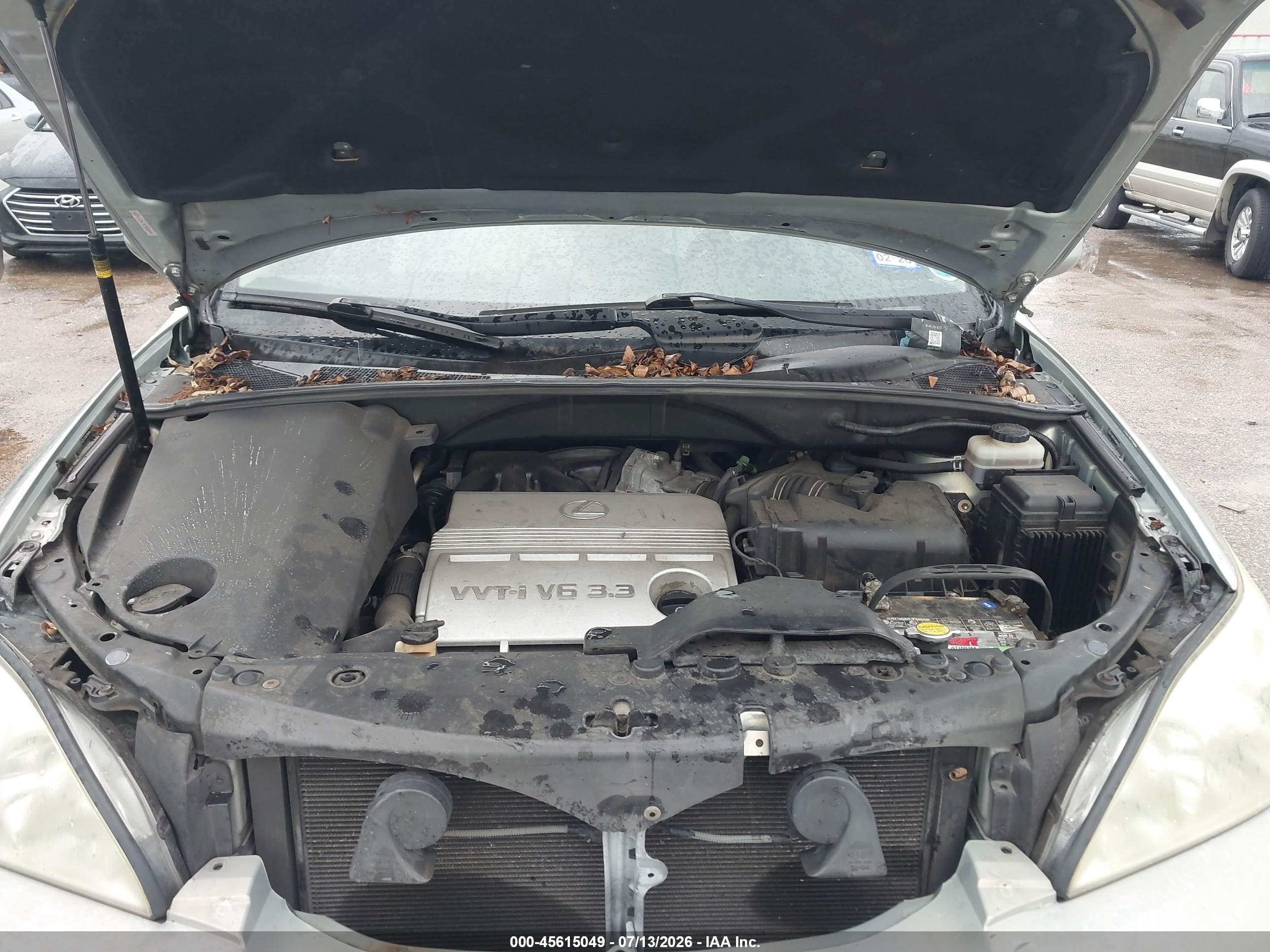 2004 Lexus Rx 330   Silver vin: JTJGA31U640041850