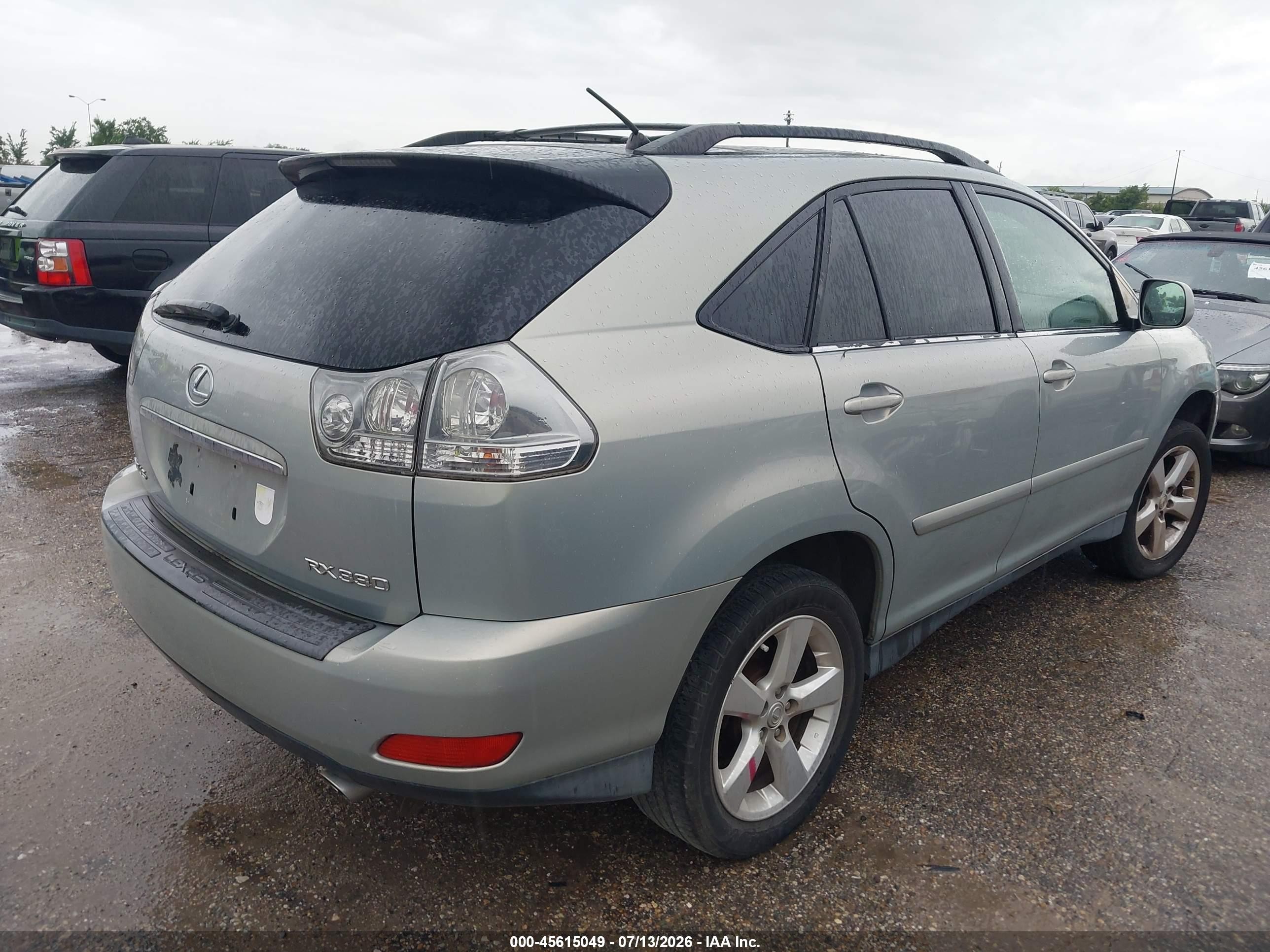 2004 Lexus Rx 330   Silver vin: JTJGA31U640041850