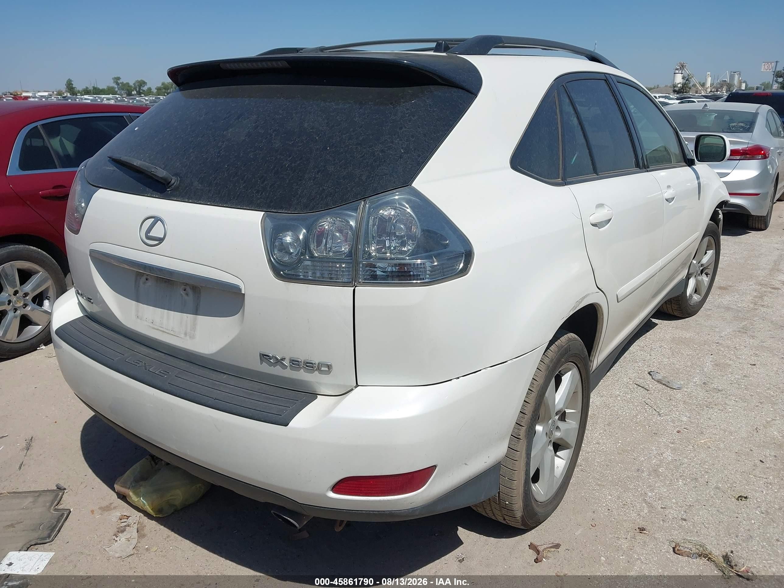 2004 Lexus Rx 330   Белый vin: JTJGA31U640042920