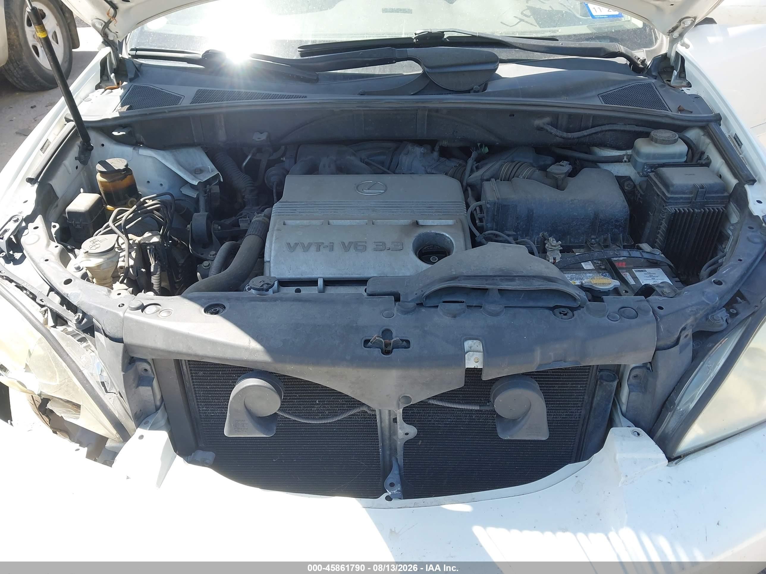 2004 Lexus Rx 330   Белый vin: JTJGA31U640042920