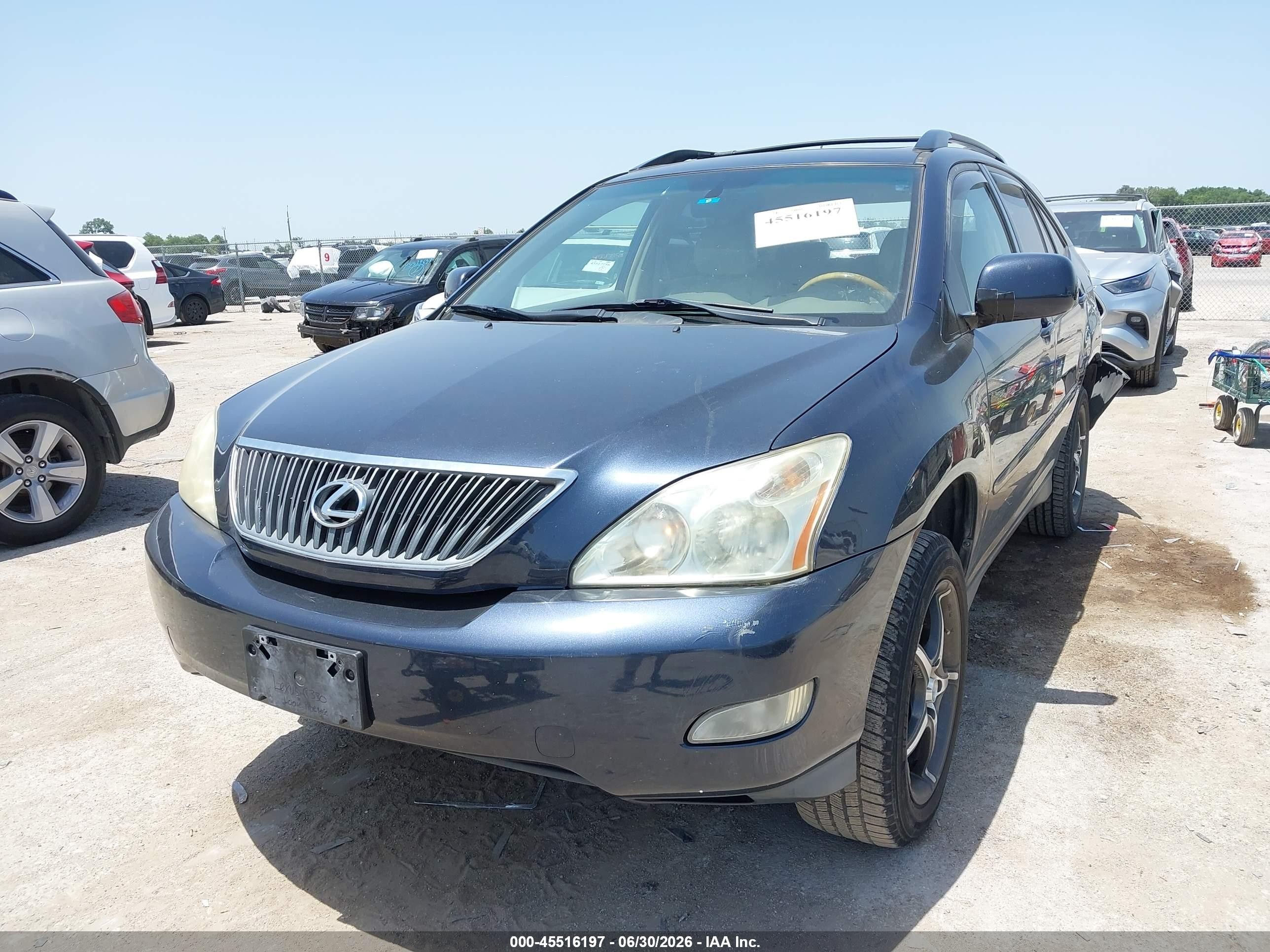 2004 Lexus Rx 330   Blue vin: JTJGA31U740008761