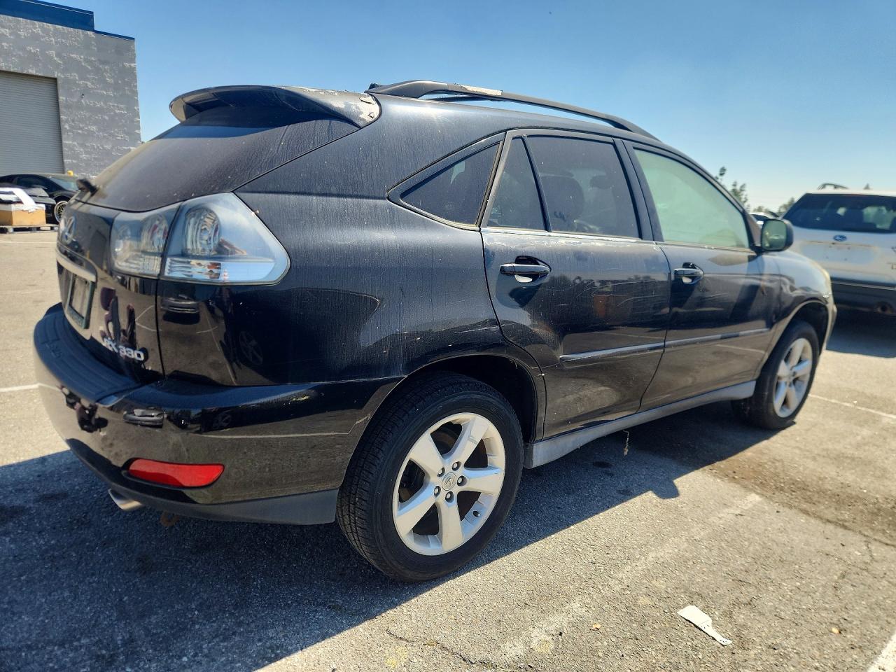 2006 Lexus Rx 330 Black vin: JTJGA31U740030470