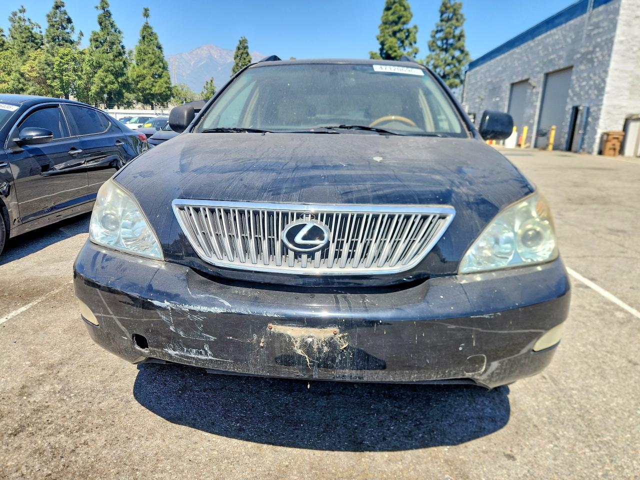 2006 Lexus Rx 330 Black vin: JTJGA31U740030470