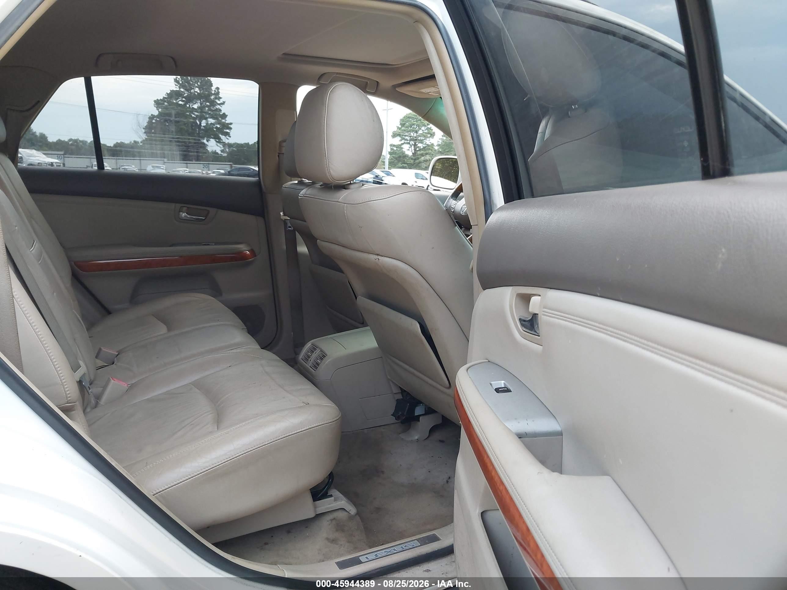 2005 Lexus Rx 330   Белый vin: JTJGA31U750045035