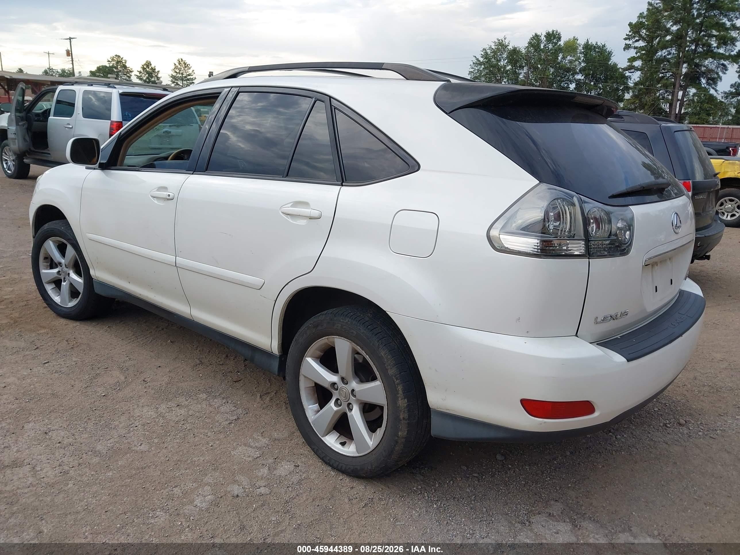 2005 Lexus Rx 330   Белый vin: JTJGA31U750045035