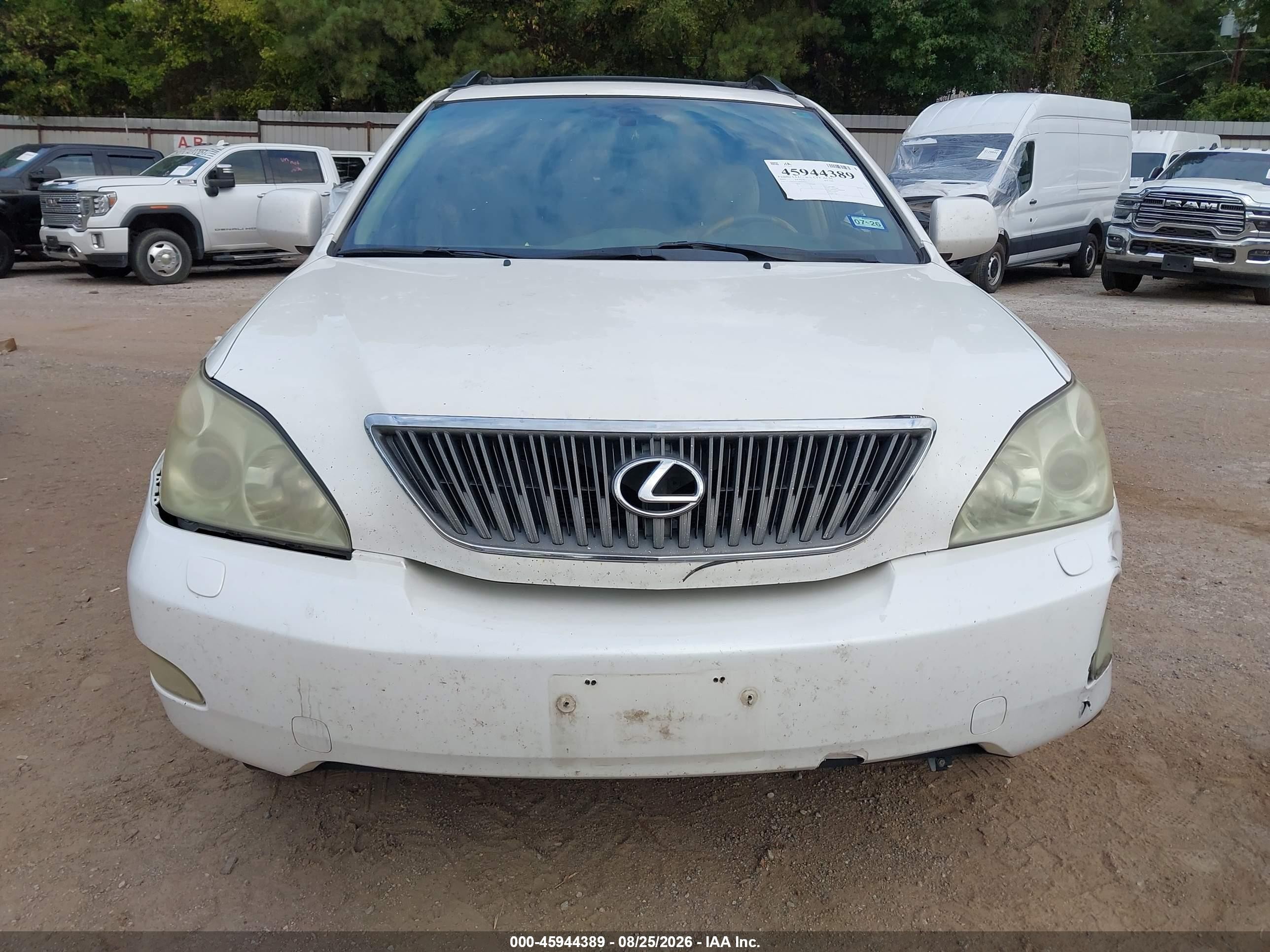 2005 Lexus Rx 330   Белый vin: JTJGA31U750045035