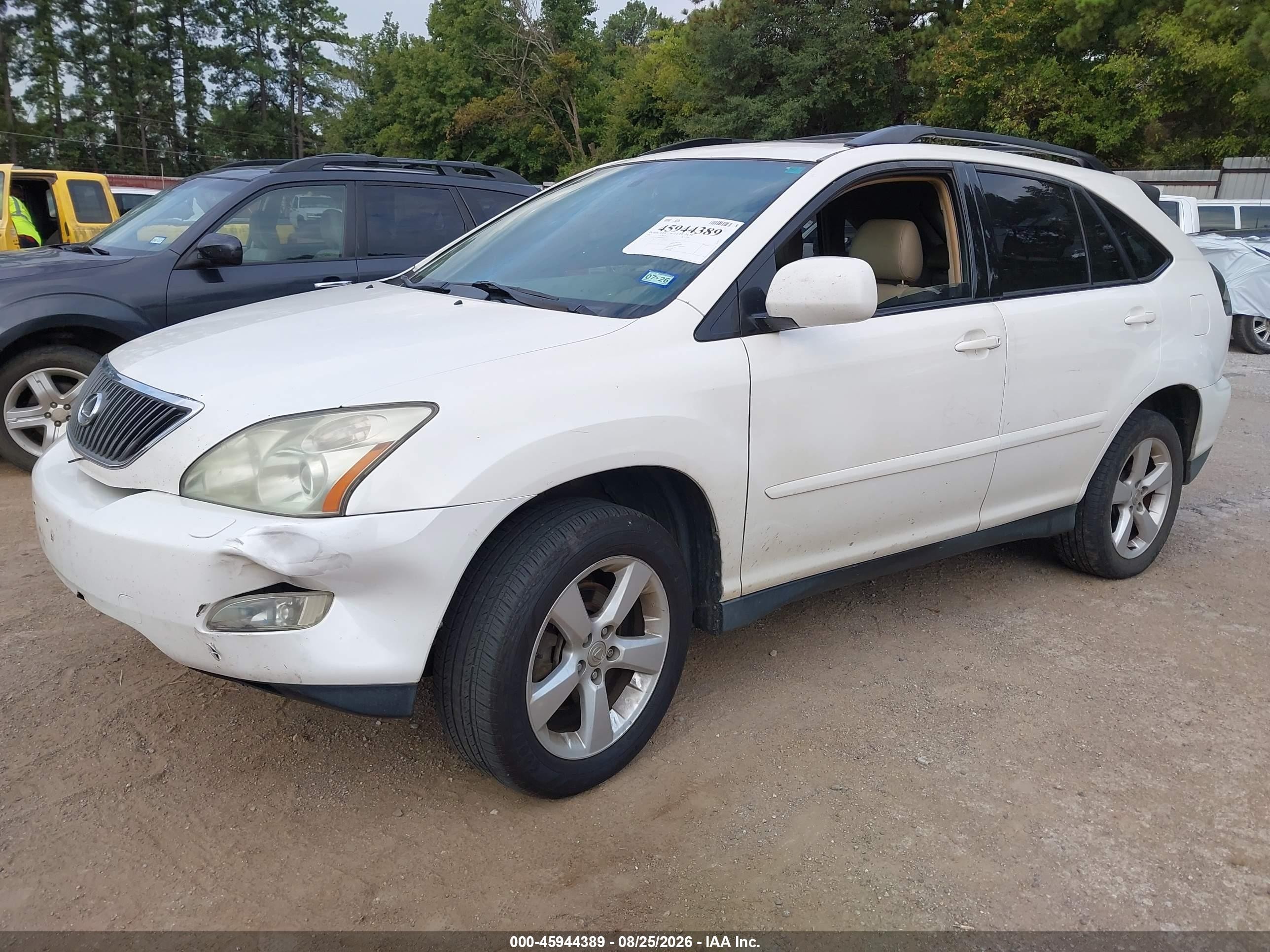2005 Lexus Rx 330   Белый vin: JTJGA31U750045035