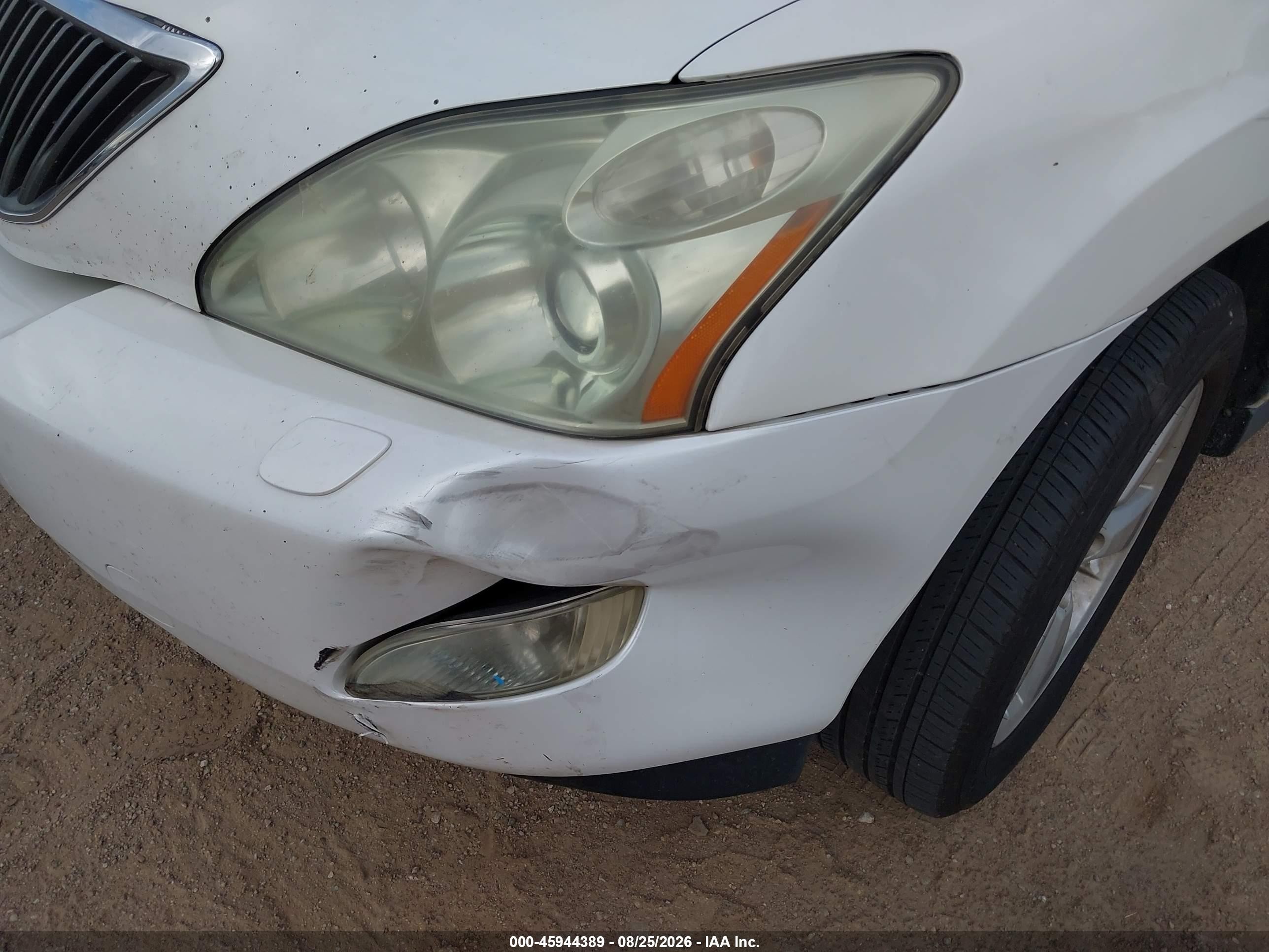 2005 Lexus Rx 330   Белый vin: JTJGA31U750045035