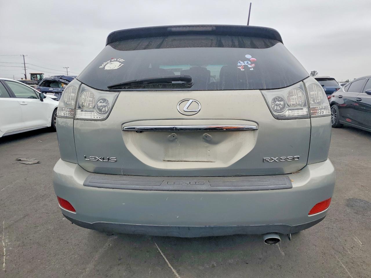 2005 Lexus Rx 330 Green vin: JTJGA31U750056794