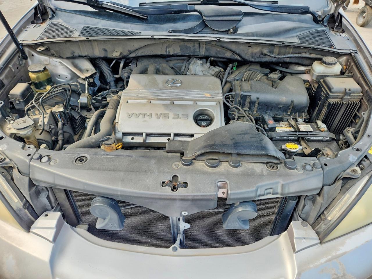 2005 Lexus Rx 330 Серебряный vin: JTJGA31U750057296