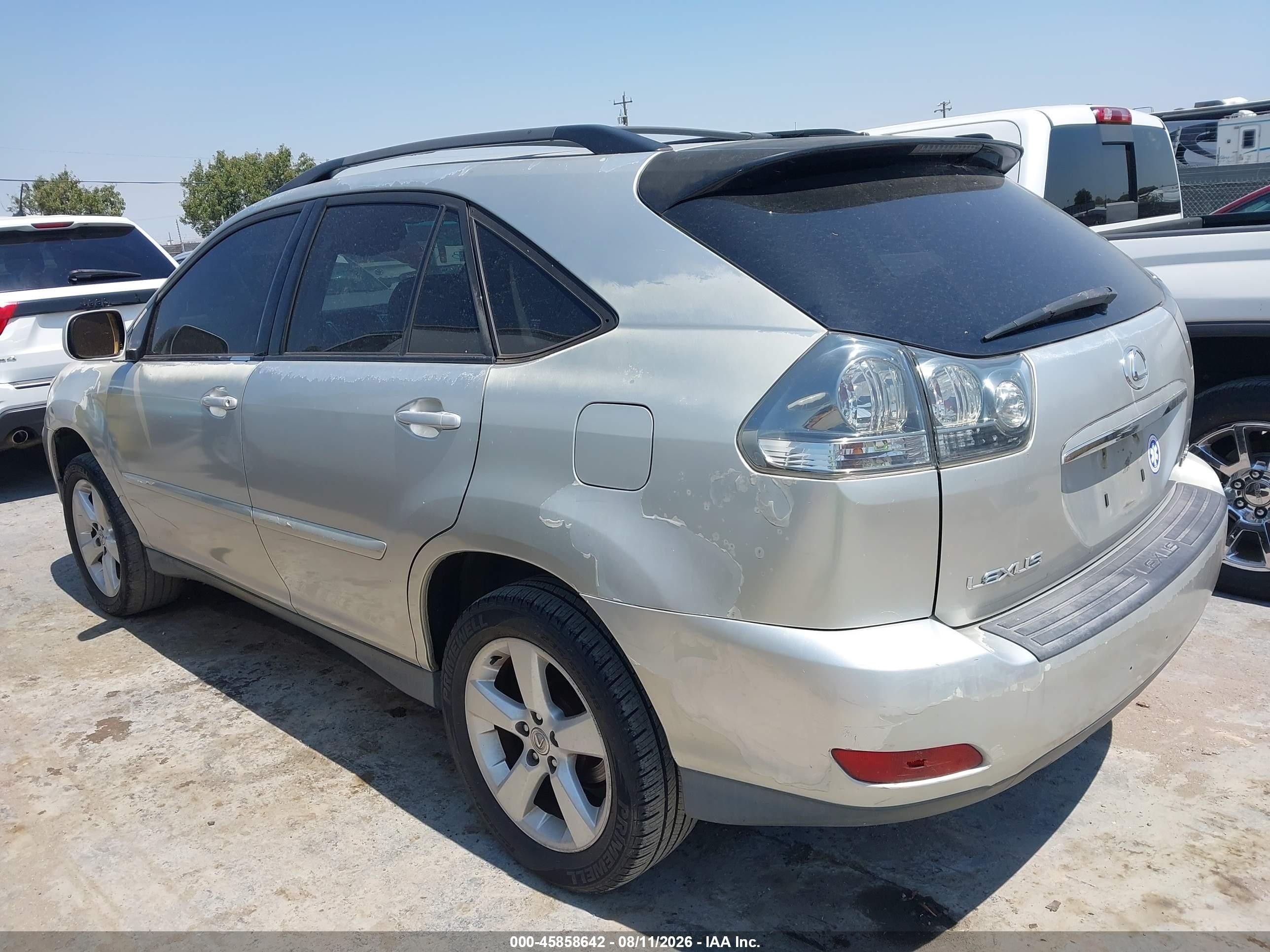2006 Lexus Rx 330   Silver vin: JTJGA31U760062922