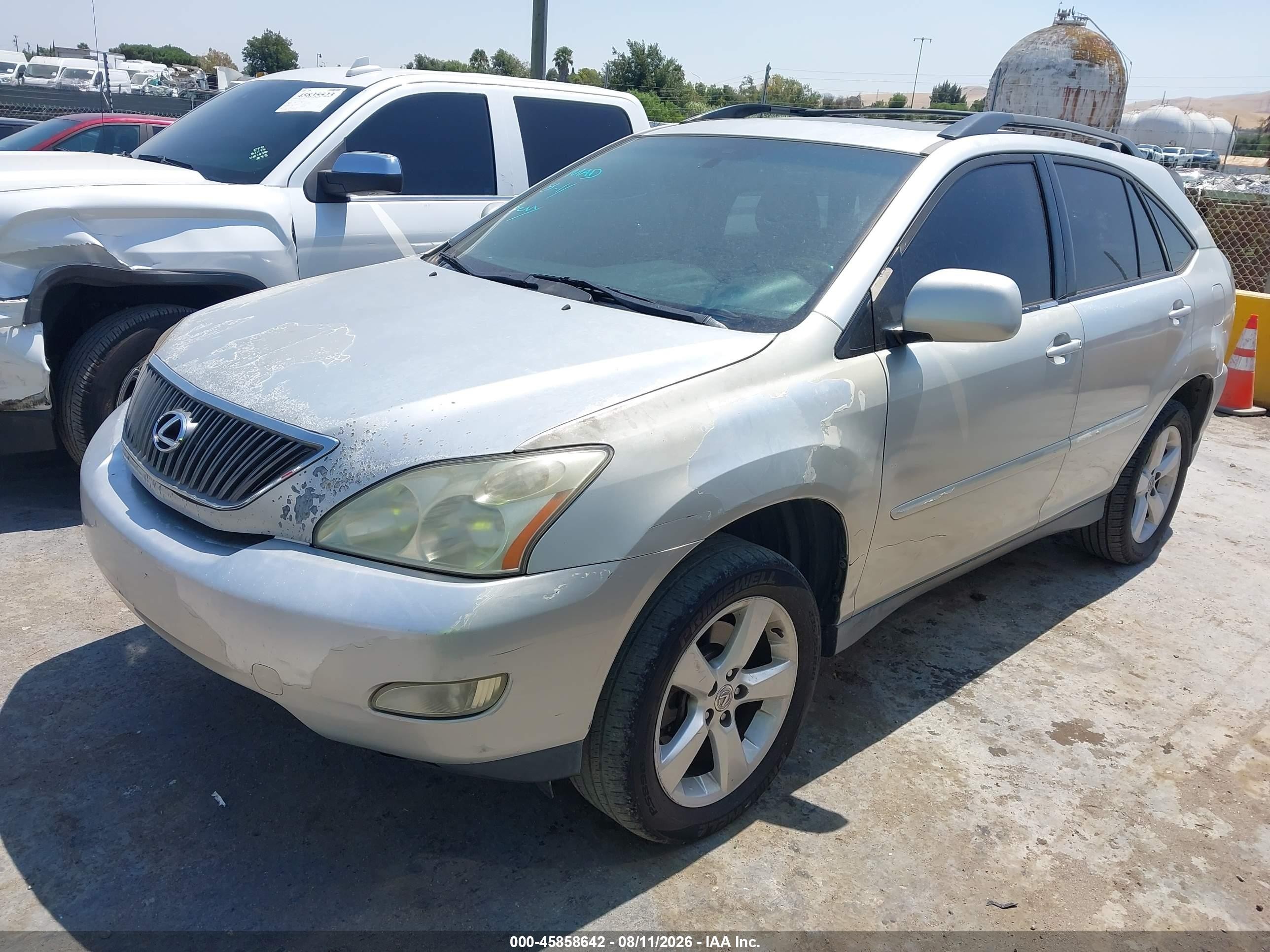 2006 Lexus Rx 330   Silver vin: JTJGA31U760062922