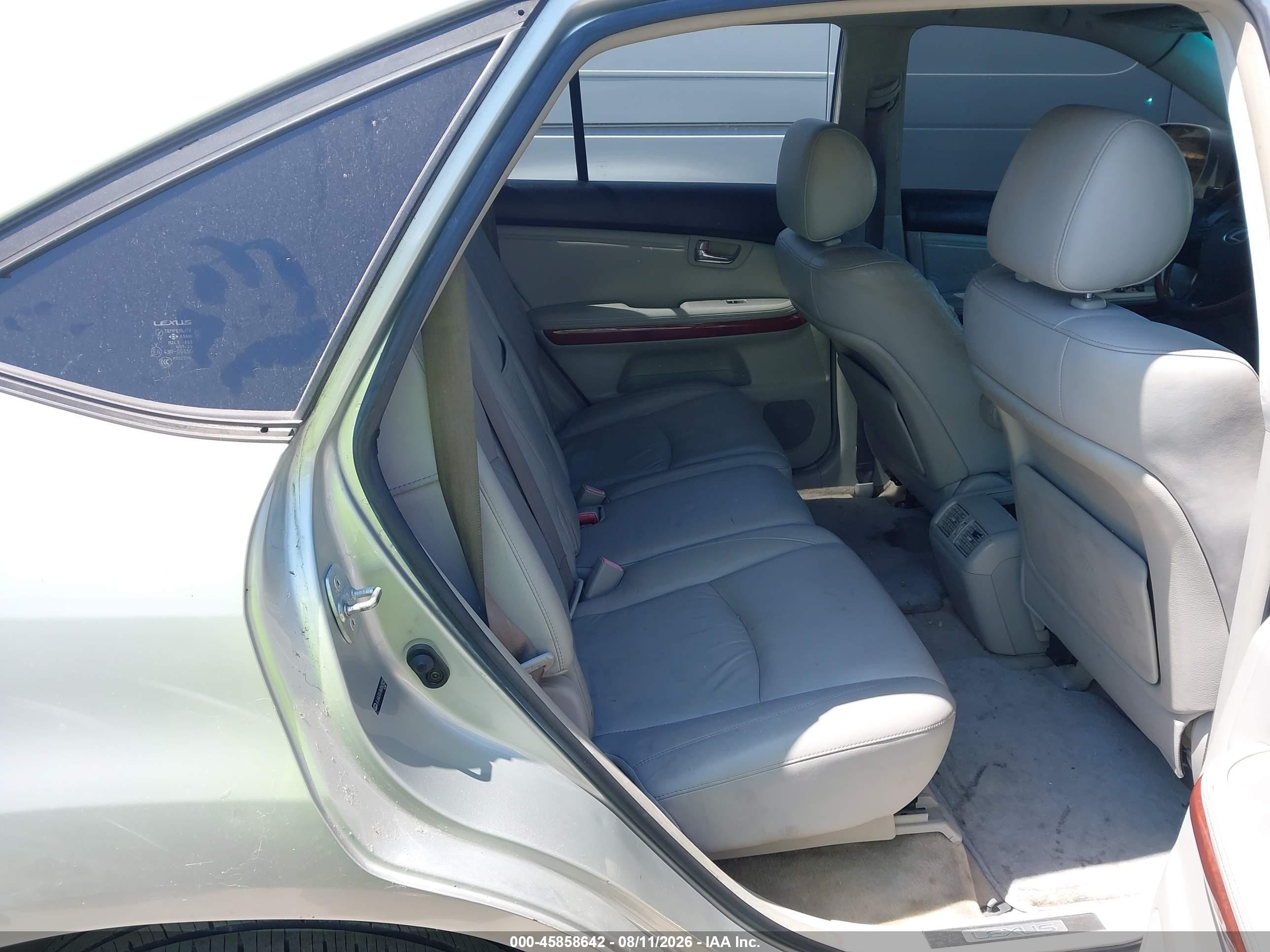 2006 Lexus Rx 330   Silver vin: JTJGA31U760062922