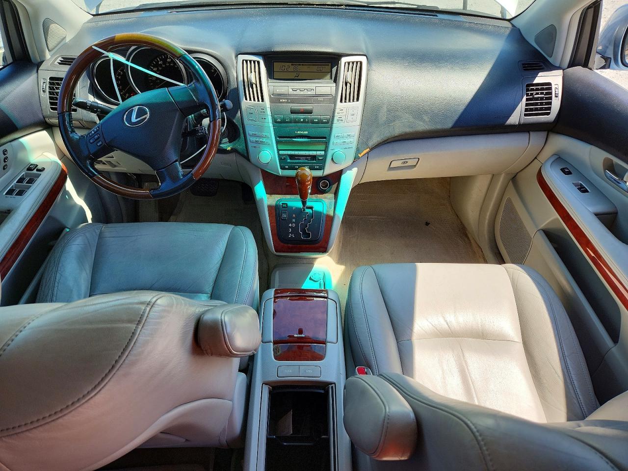 2006 Lexus Rx 330 Blue vin: JTJGA31U760064296