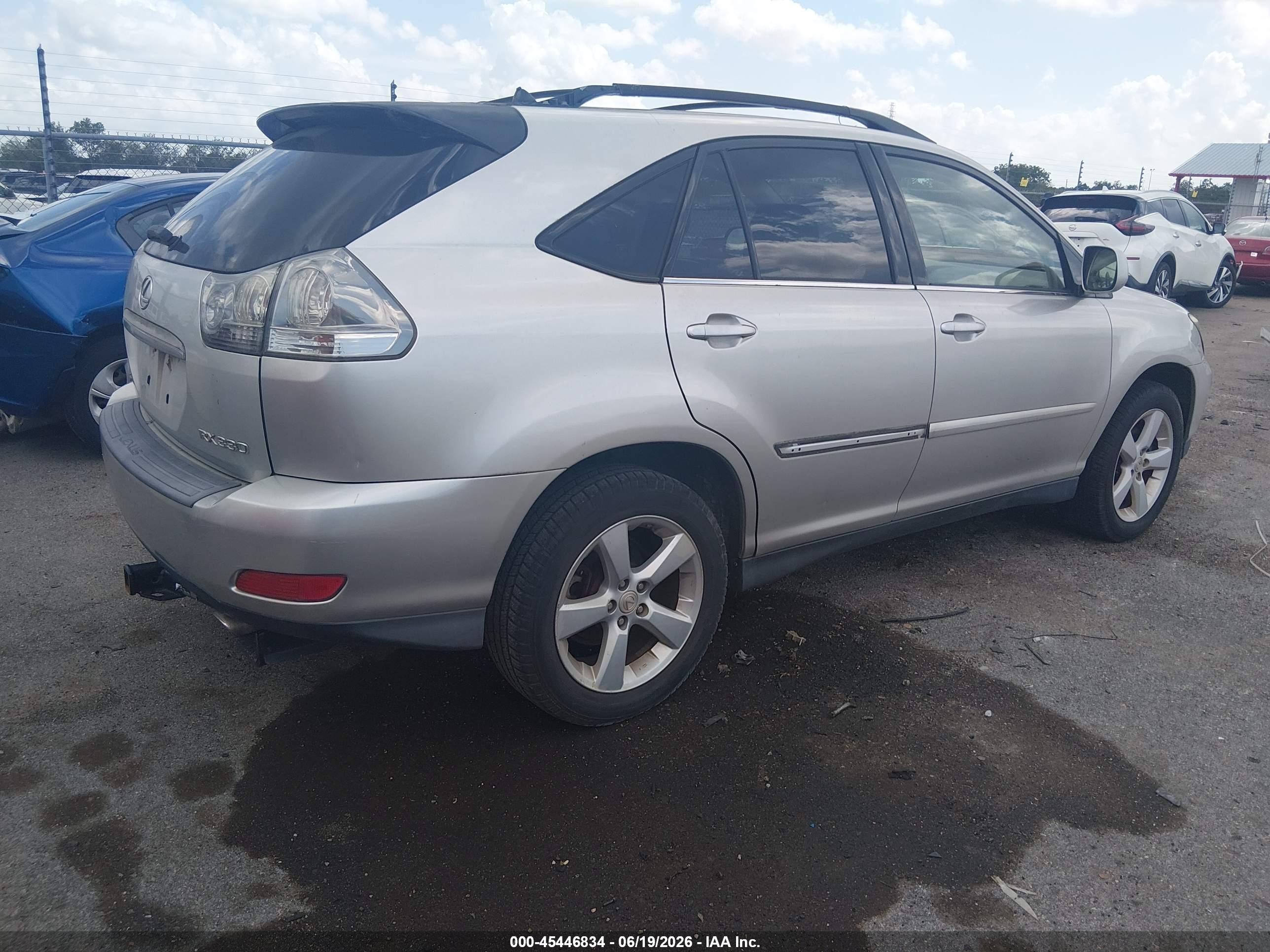 2004 Lexus Rx 330 Silver vin: JTJGA31U840008865