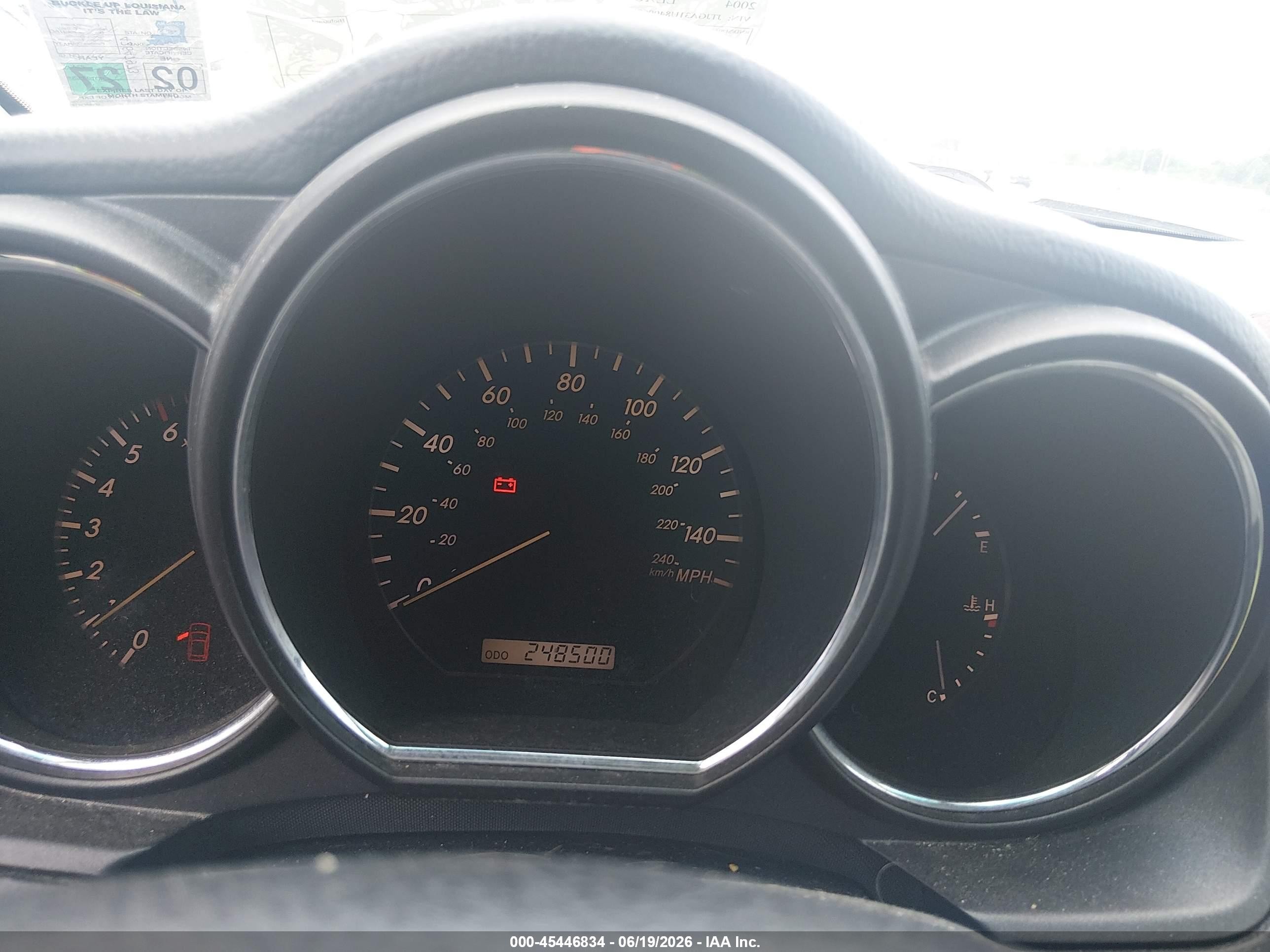 2004 Lexus Rx 330 Silver vin: JTJGA31U840008865