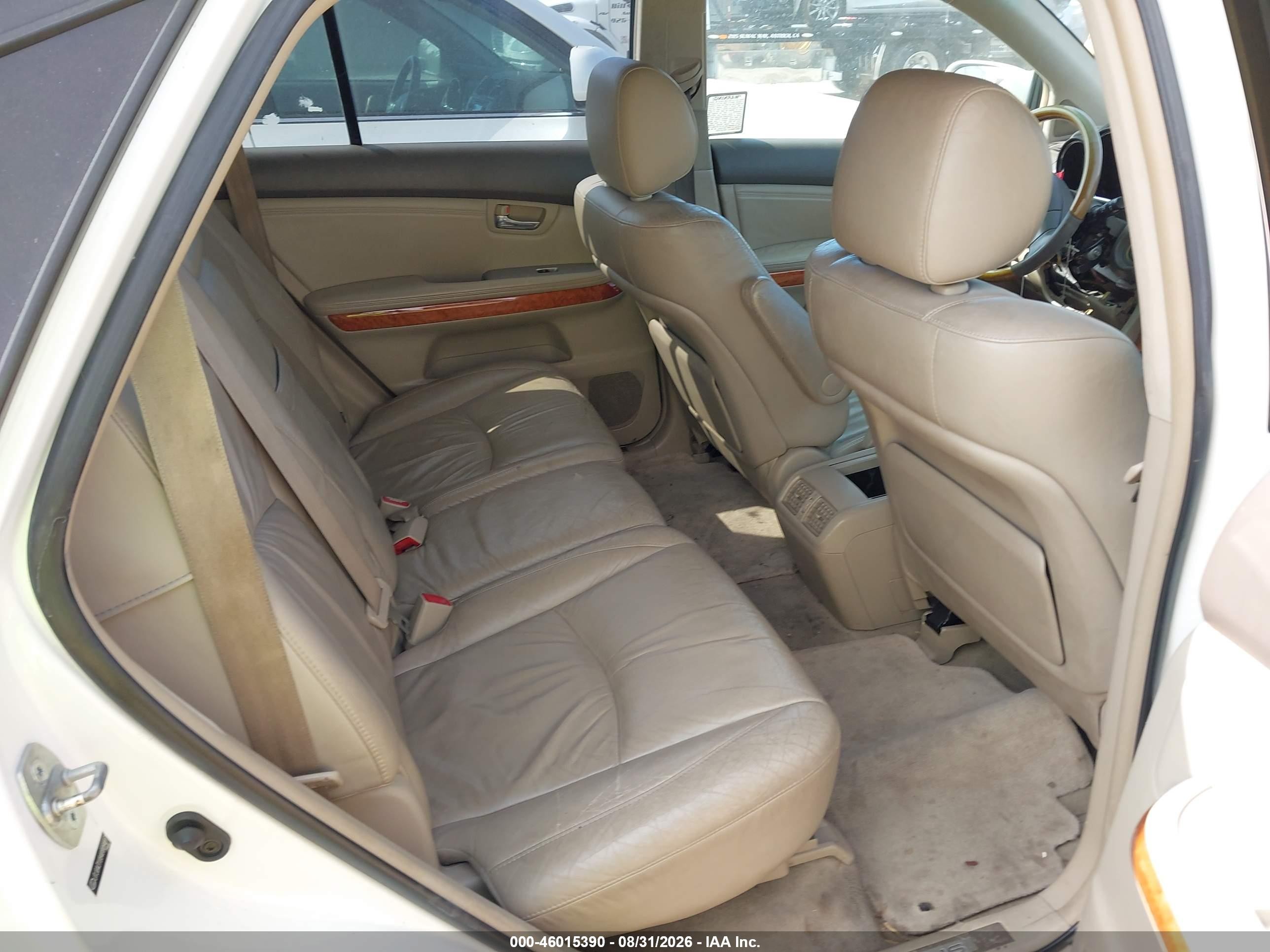 2004 Lexus Rx 330   White vin: JTJGA31U840009417