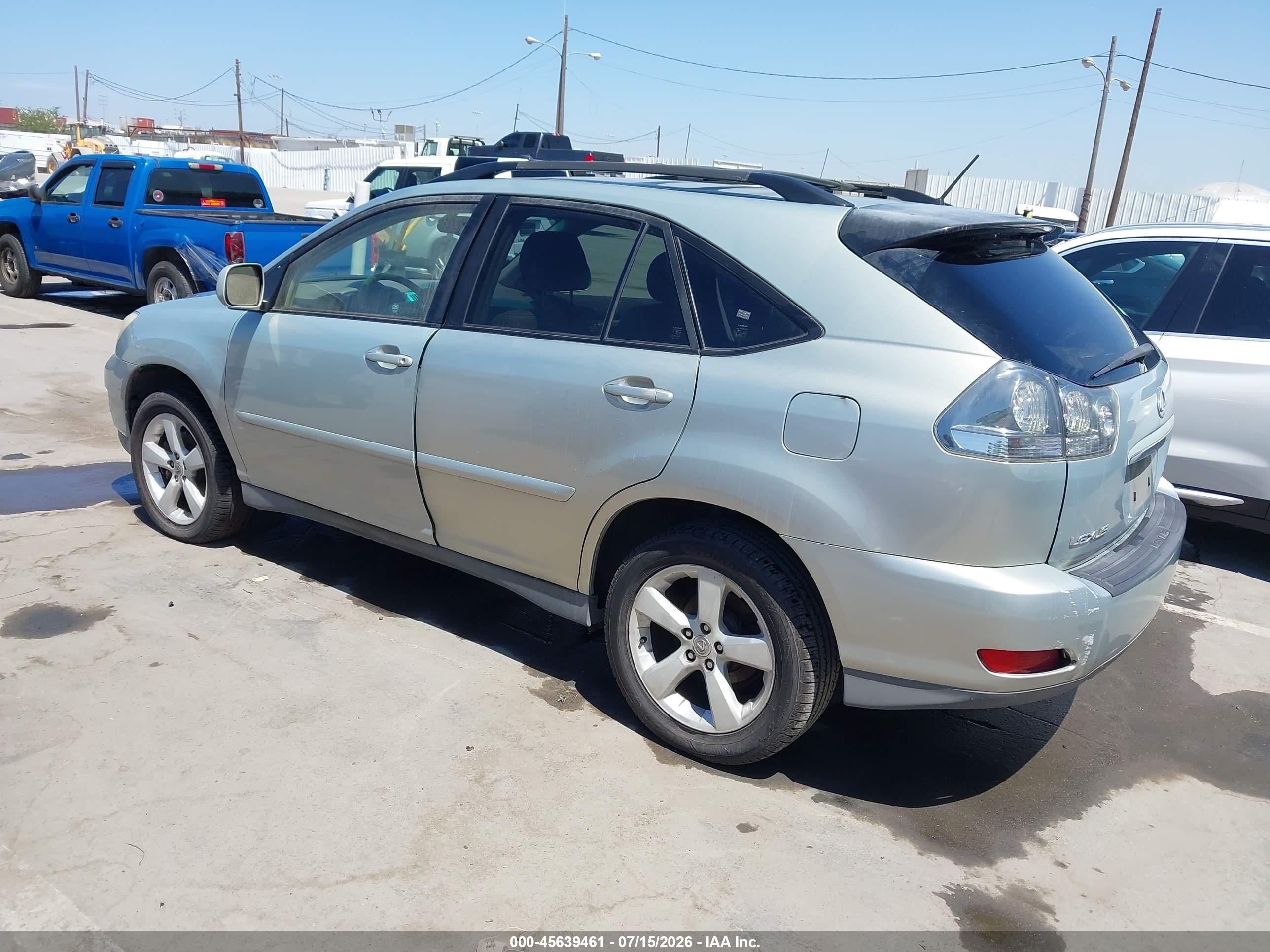 2004 Lexus Rx 330   Silver vin: JTJGA31U840021101