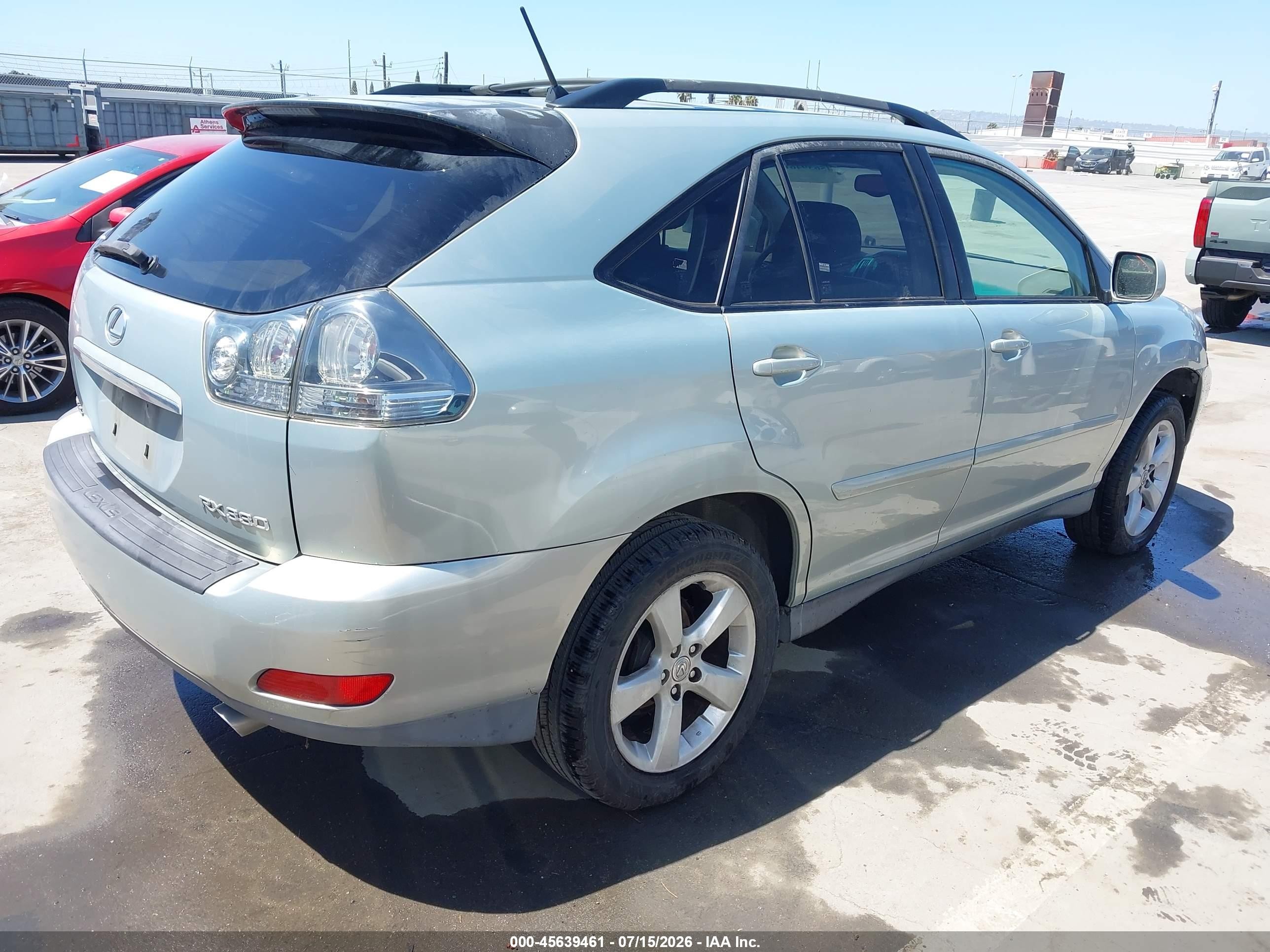 2004 Lexus Rx 330   Silver vin: JTJGA31U840021101