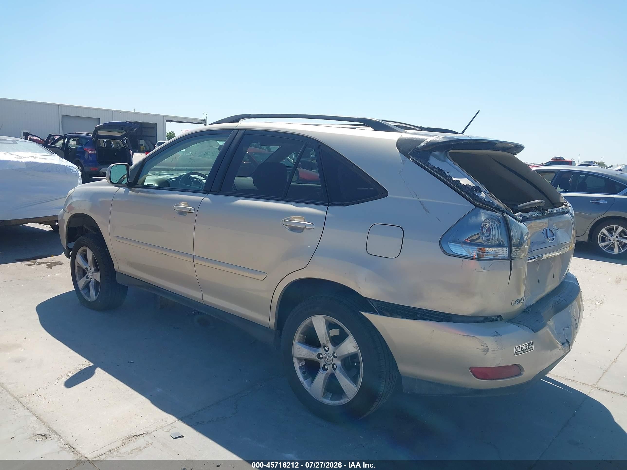 2004 Lexus Rx 330   Beige vin: JTJGA31U840024239