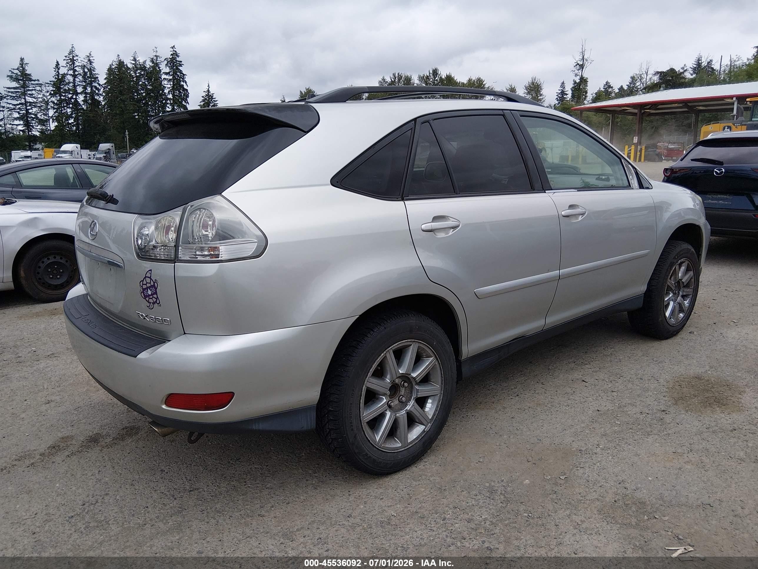 2004 Lexus Rx 330   Silver vin: JTJGA31U840024855