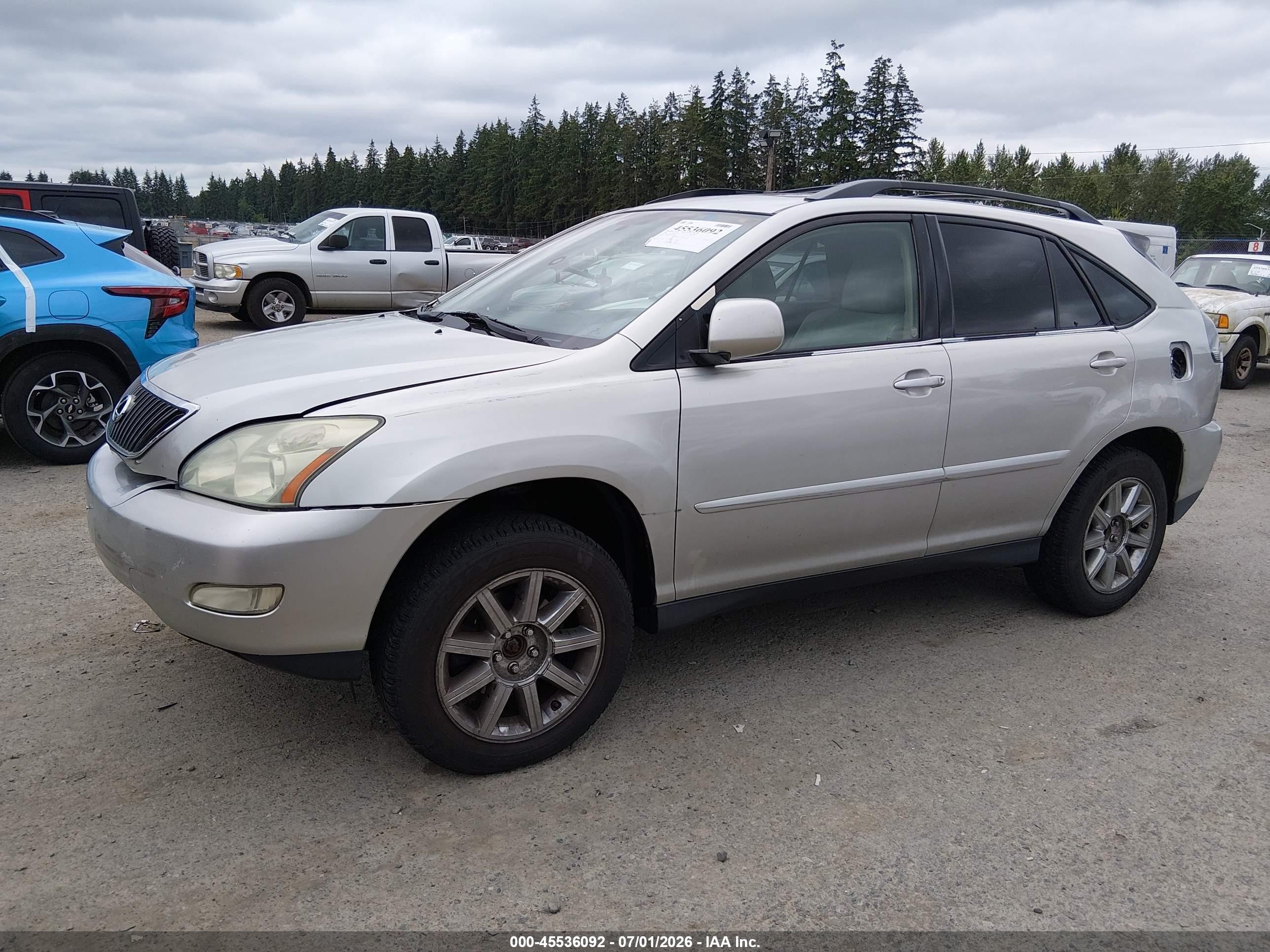 2004 Lexus Rx 330   Silver vin: JTJGA31U840024855