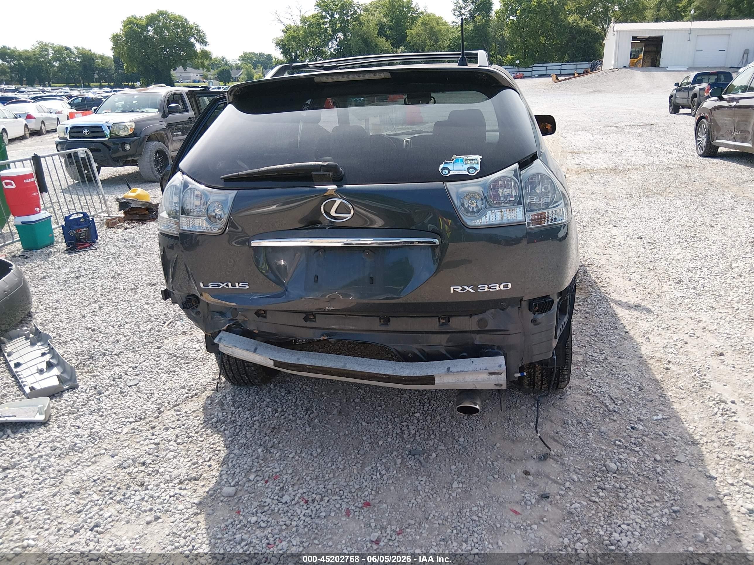 2004 Lexus Rx 330   Черный vin: JTJGA31U840028002