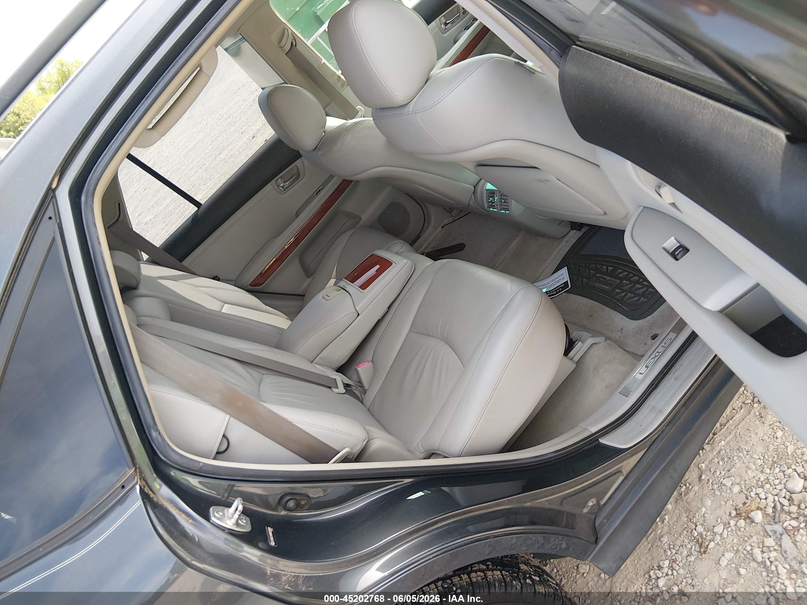 2004 Lexus Rx 330   Черный vin: JTJGA31U840028002