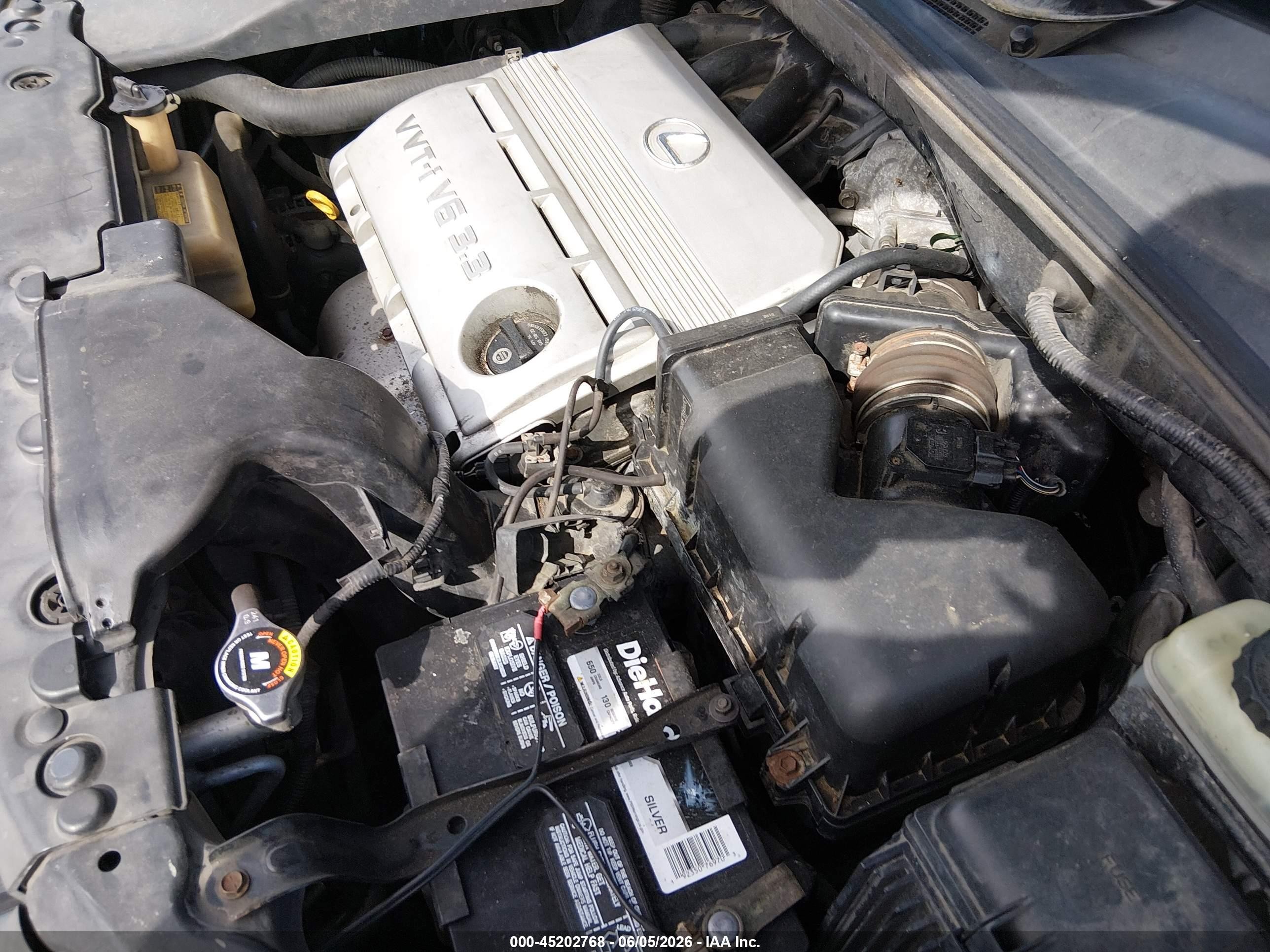 2004 Lexus Rx 330   Черный vin: JTJGA31U840028002