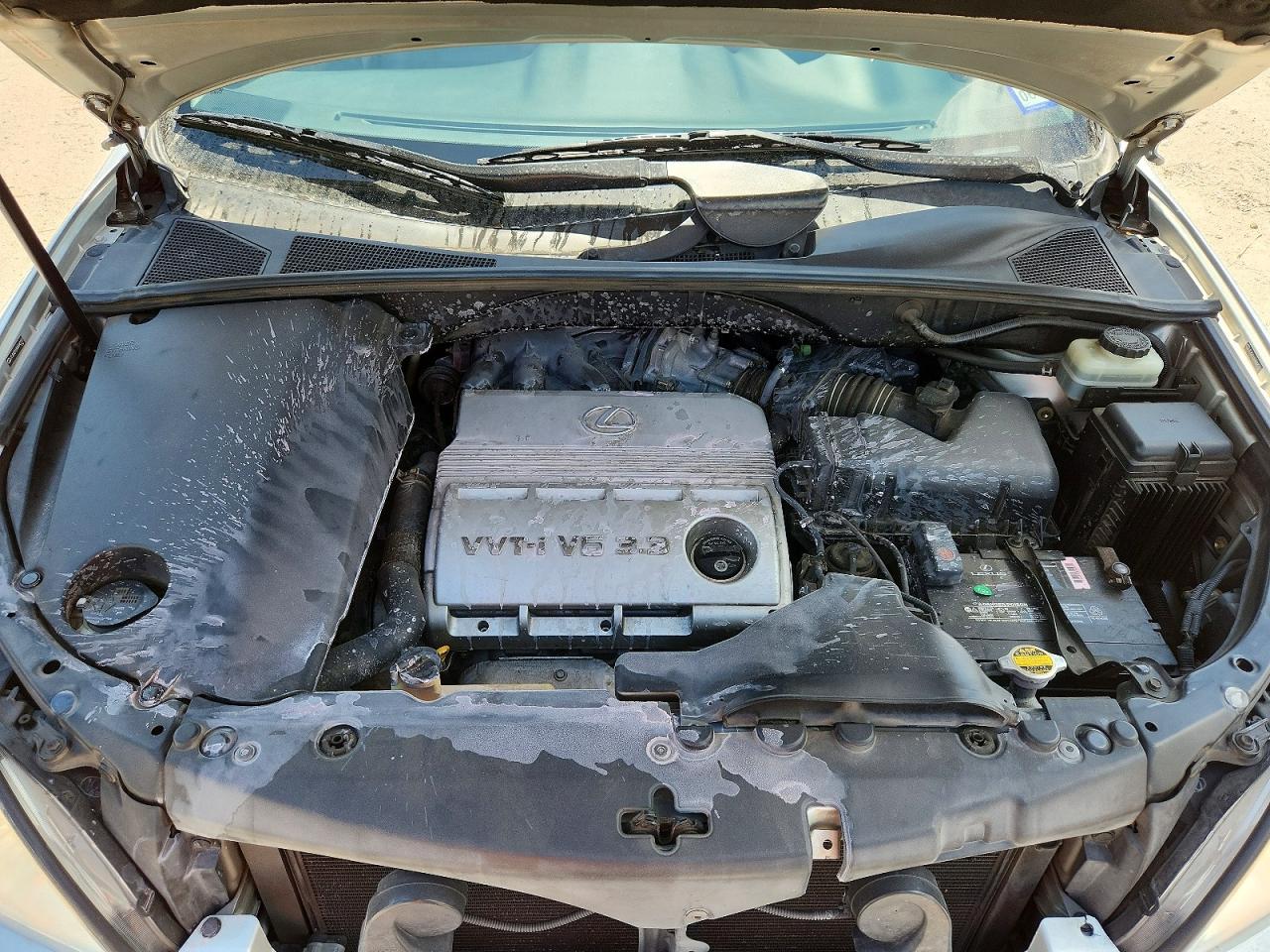 2004 Lexus Rx 330 Silver vin: JTJGA31U840042207