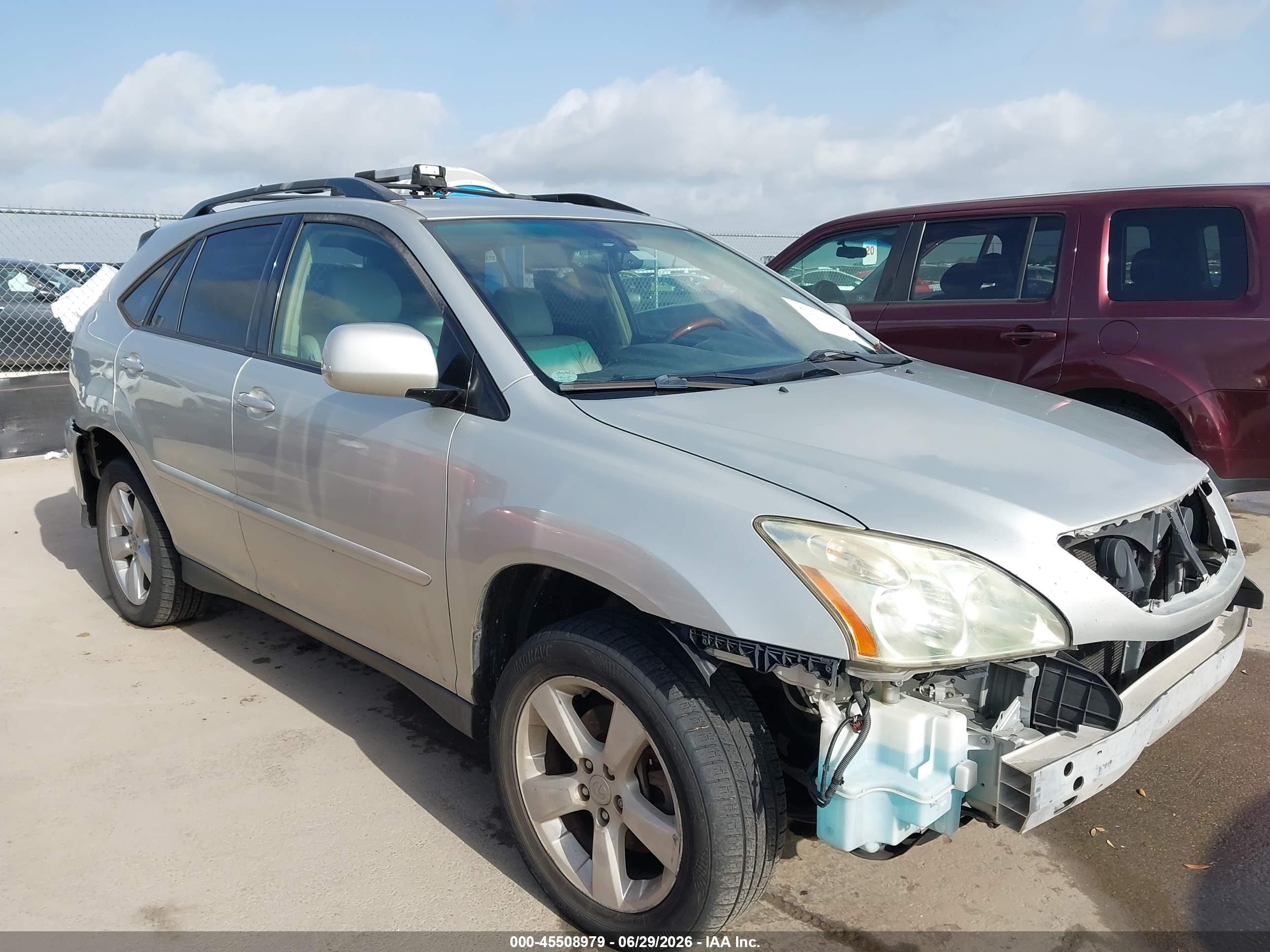 2005 Lexus Rx 330   Silver vin: JTJGA31U850047456