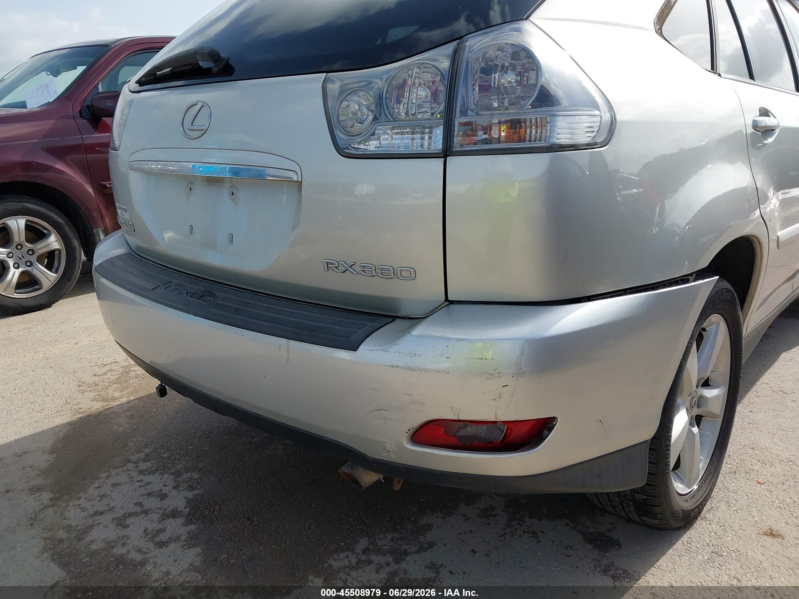 2005 Lexus Rx 330   Silver vin: JTJGA31U850047456
