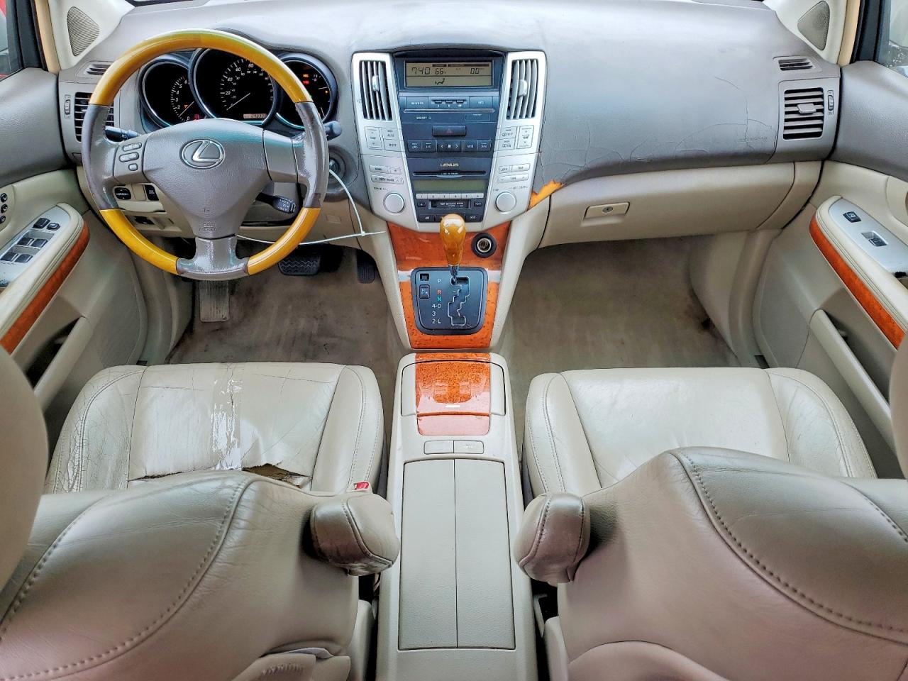 2006 Lexus Rx 330 Tan vin: JTJGA31U860059334