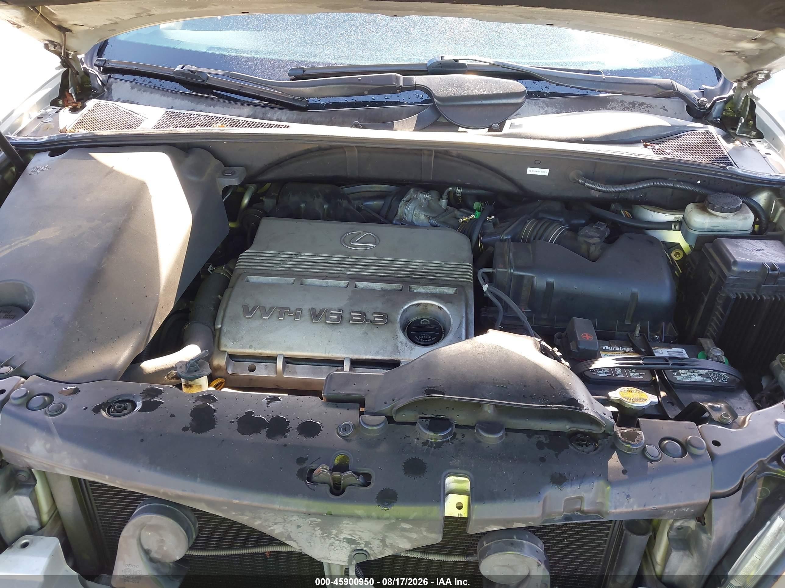 2004 Lexus Rx 330   Silver vin: JTJGA31U940014111