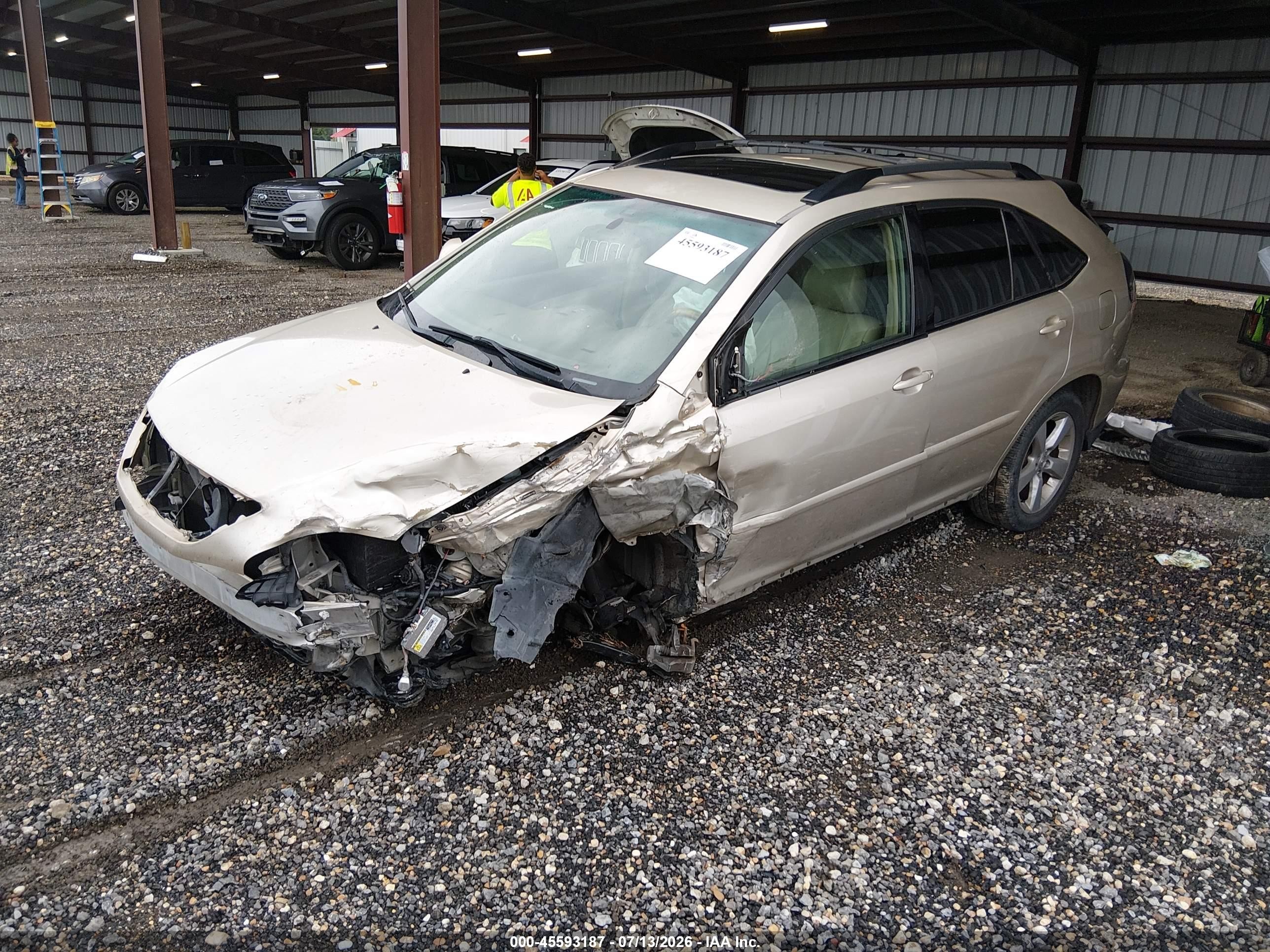 2004 Lexus Rx 330   Золотой vin: JTJGA31U940015288