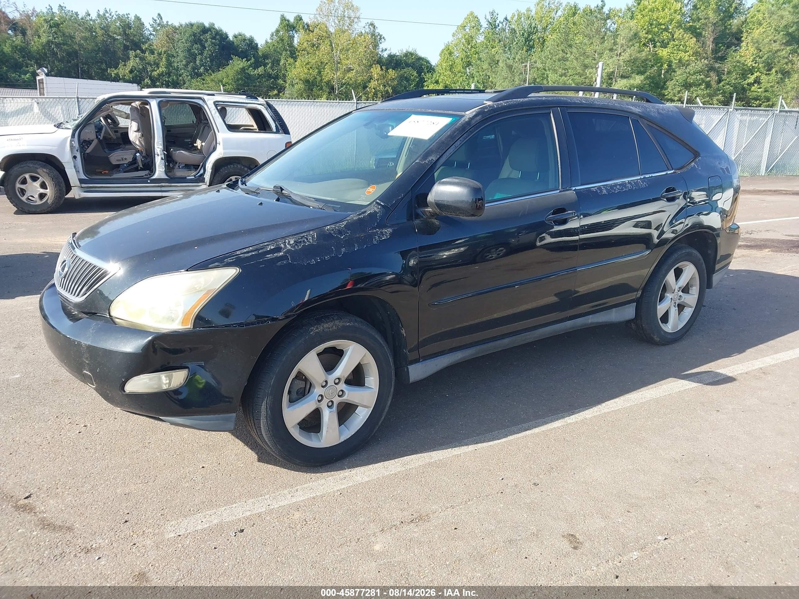 2004 Lexus Rx 330   Black vin: JTJGA31U940017929