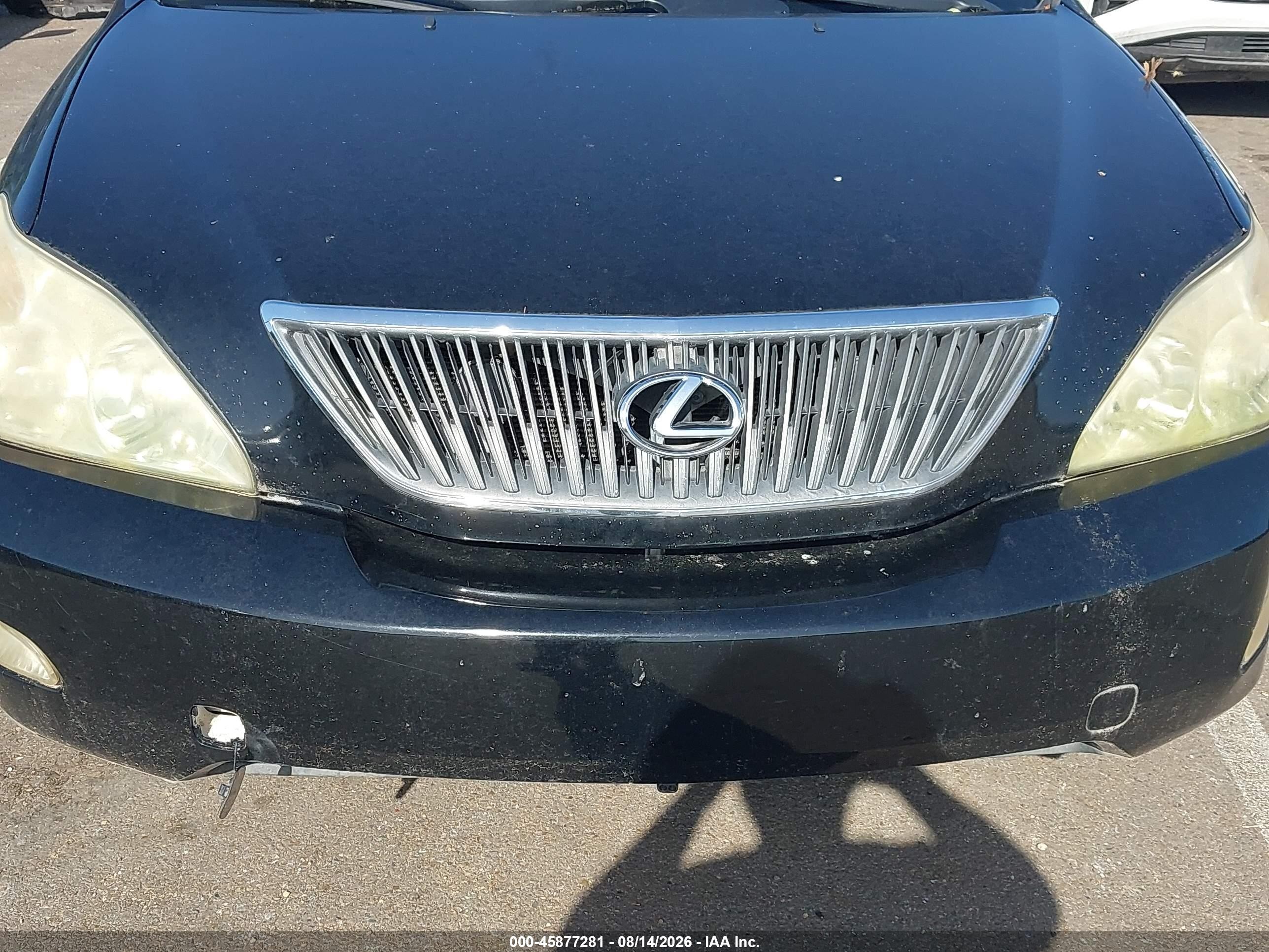 2004 Lexus Rx 330   Black vin: JTJGA31U940017929