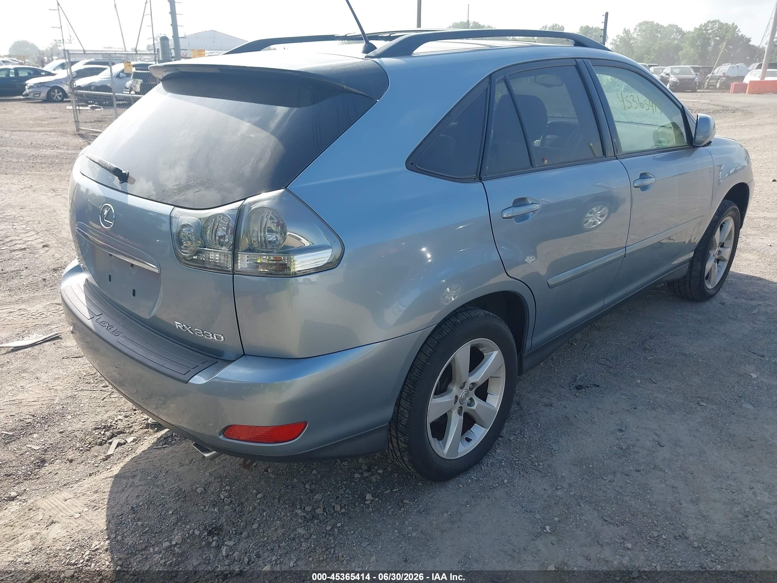 2004 Lexus Rx 330   Синий vin: JTJGA31U940021334