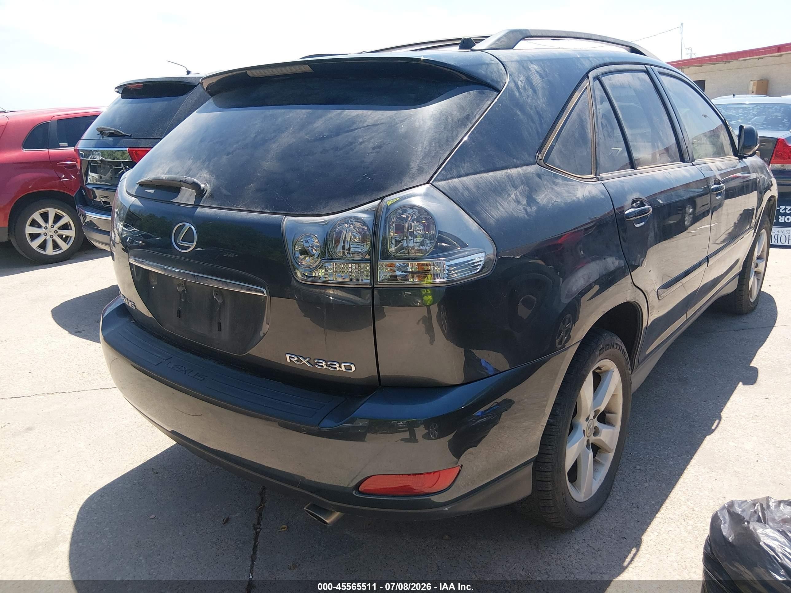 2004 Lexus Rx 330   Черный vin: JTJGA31U940022452
