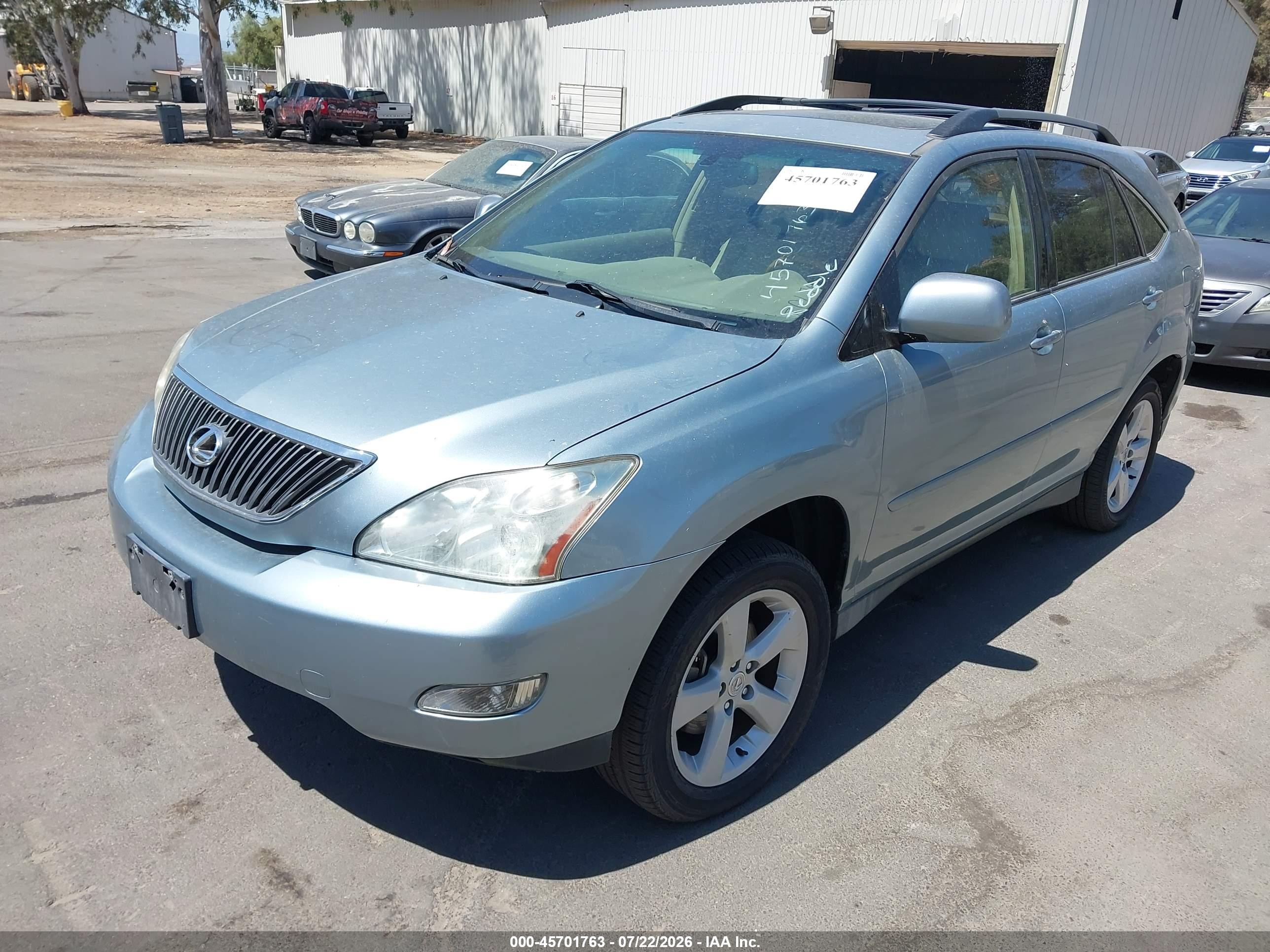 2004 Lexus Rx 330   Silver vin: JTJGA31U940030941